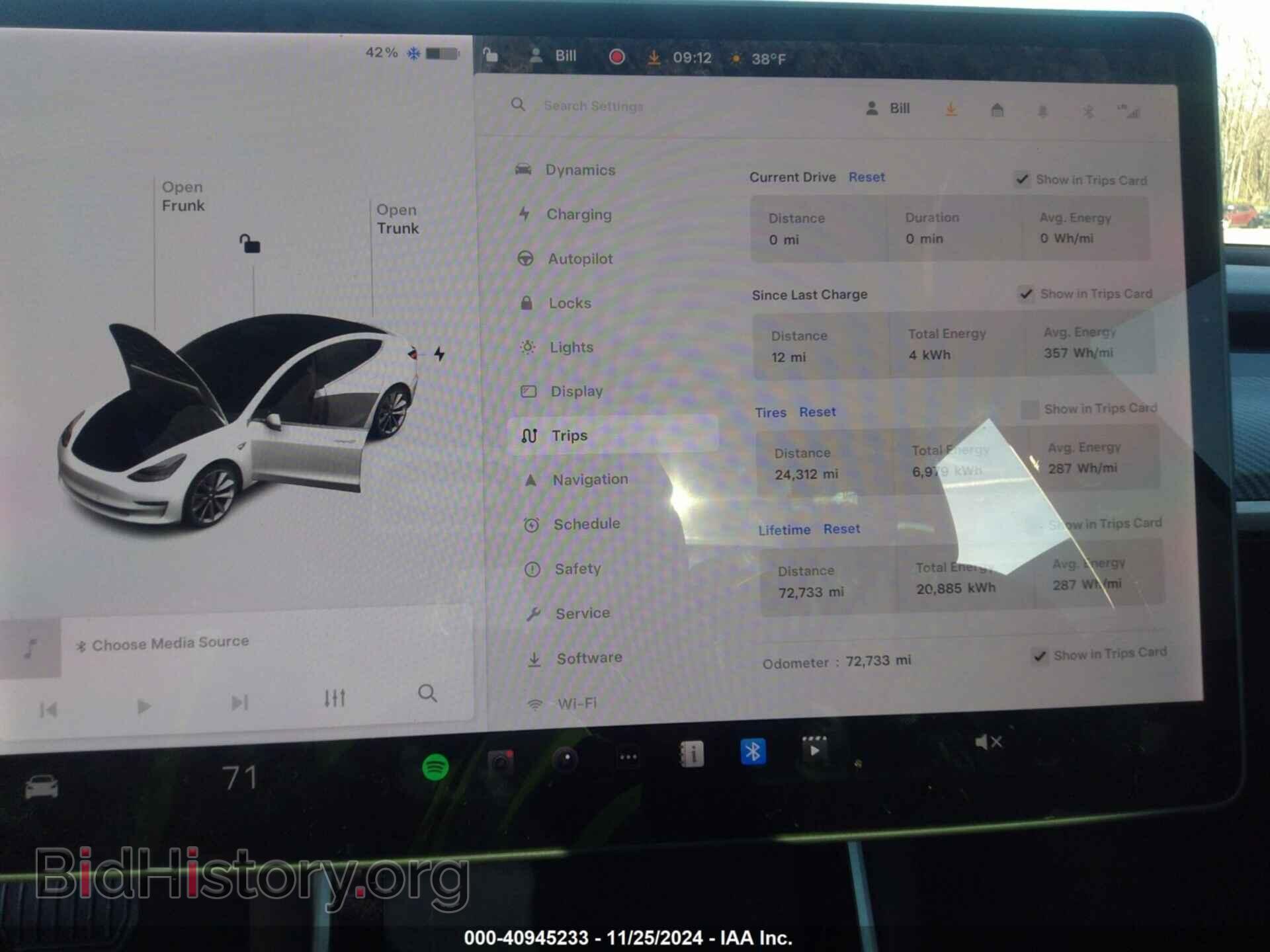 2020 TESLA MODEL 3 - VIN: 5YJ3E1EB4LF807271 - Фото 7