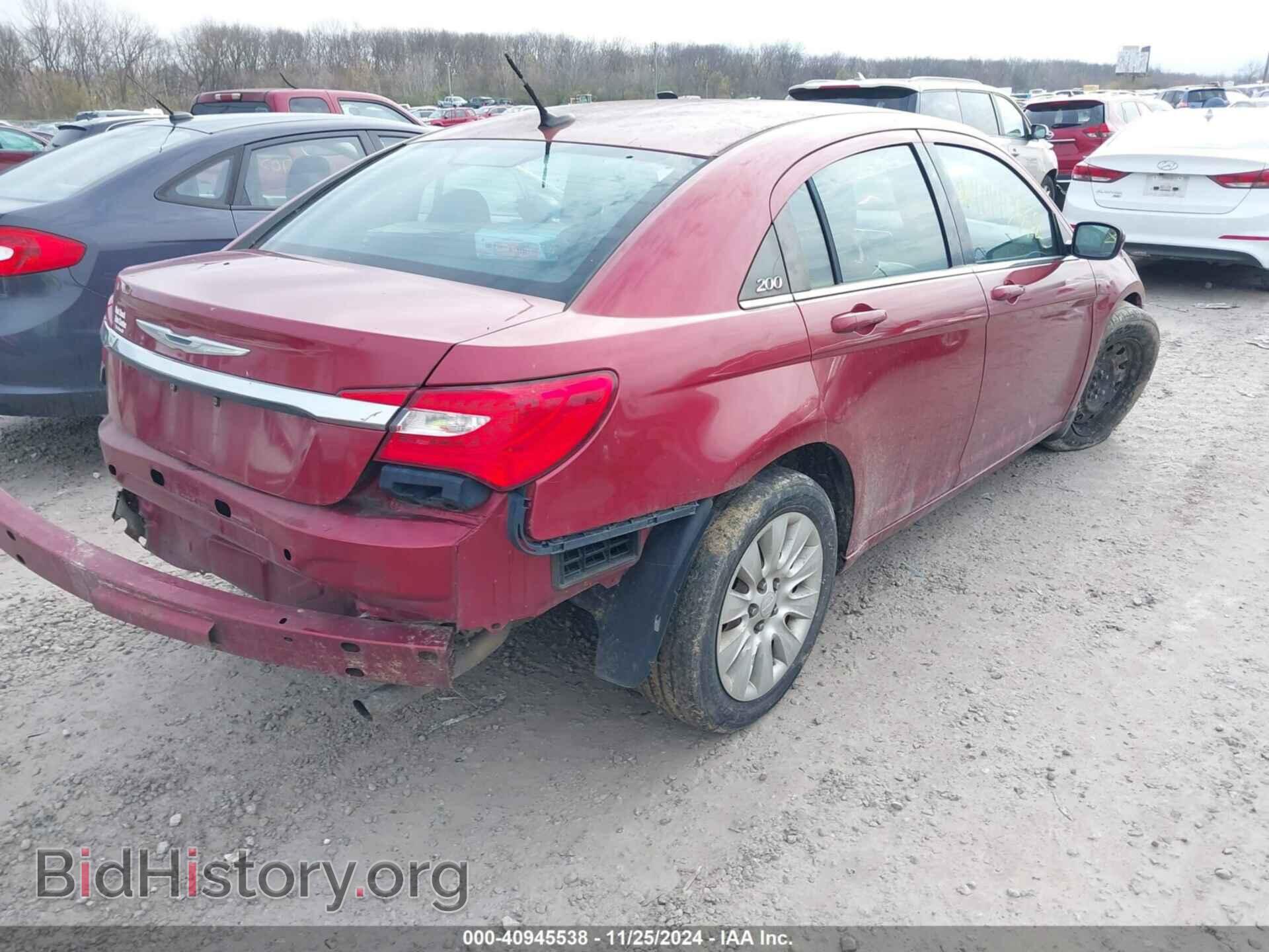 2012 CHRYSLER 200 - VIN: 1C3CCBAB7CN166964 - Photo 4