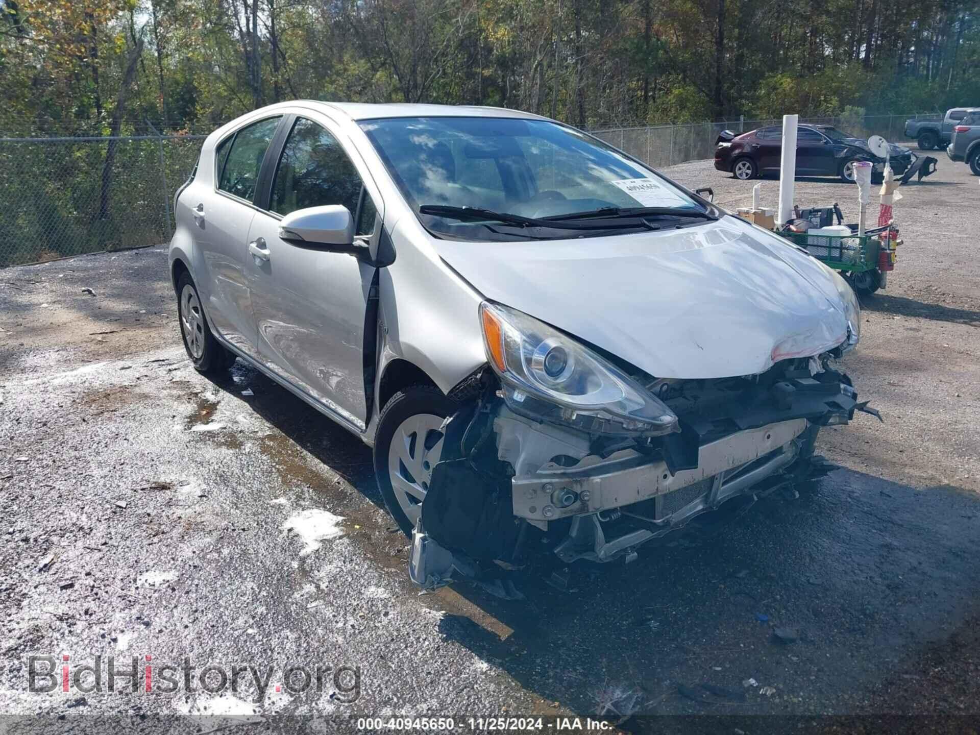 Photo JTDKDTB32G1123101 - TOYOTA PRIUS C 2016