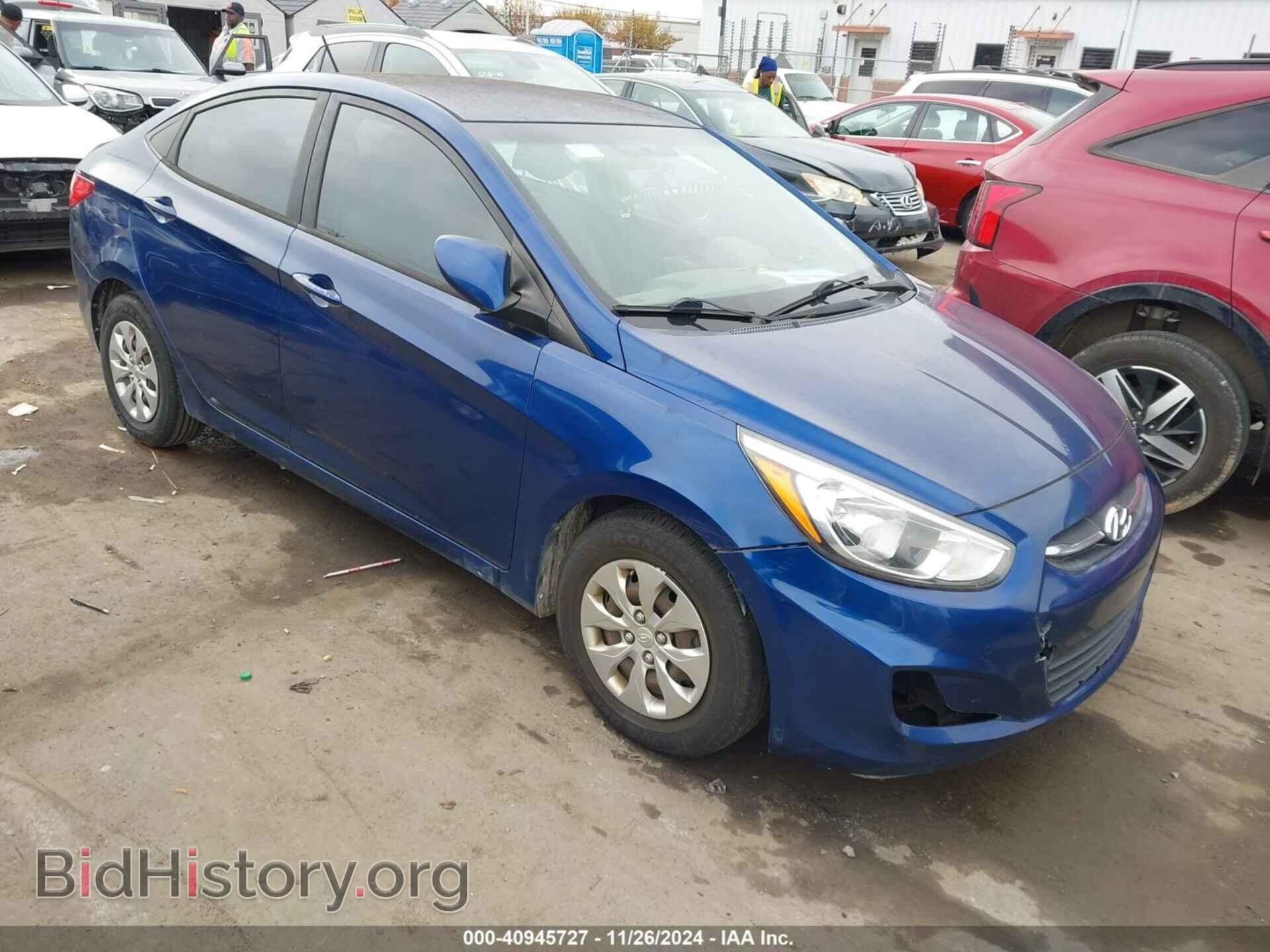 Photo KMHCT4AE1GU972954 - HYUNDAI ACCENT 2016