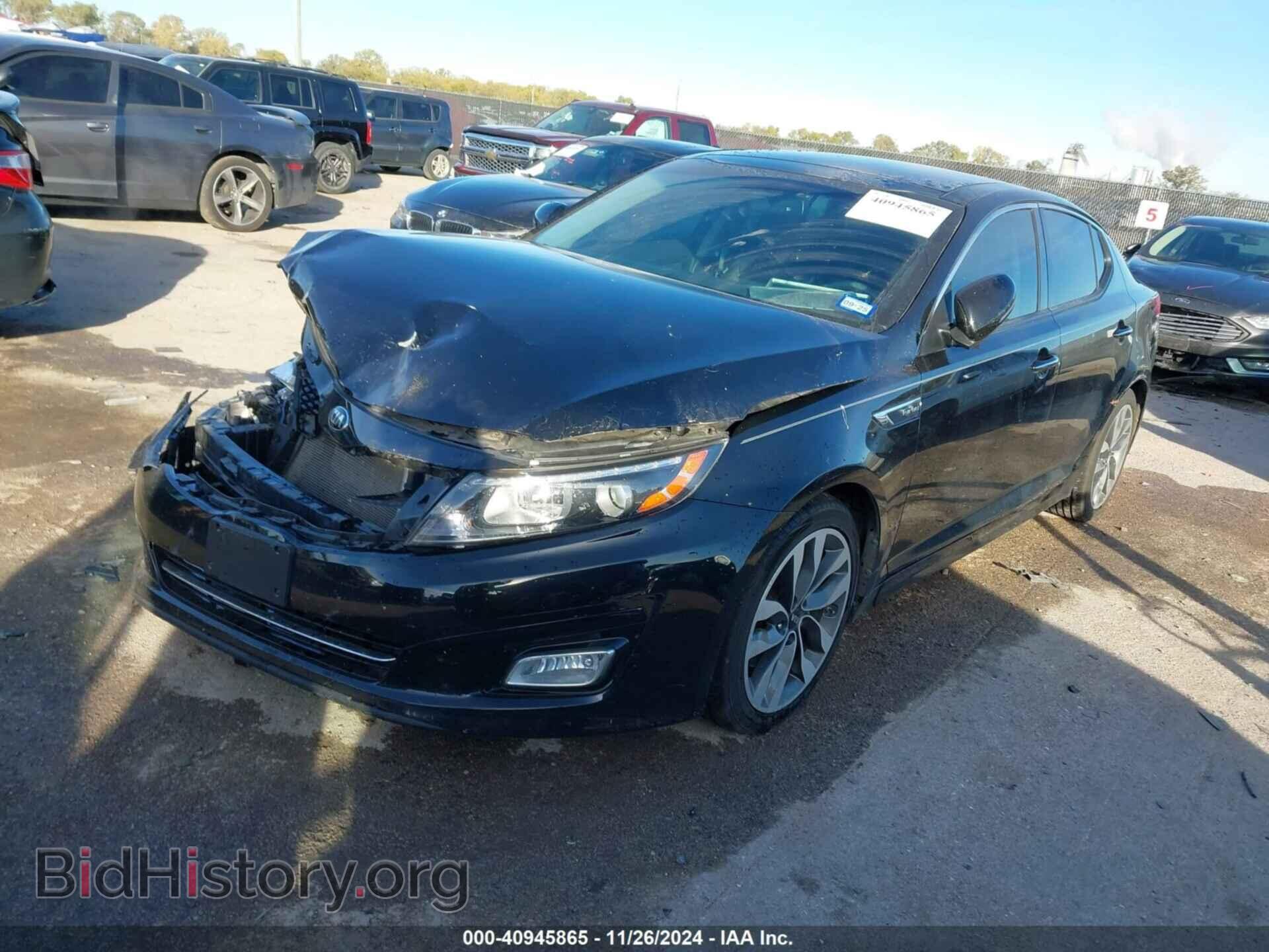 2015 KIA OPTIMA - VIN: 5XXGR4A64FG501723 - Фото 2