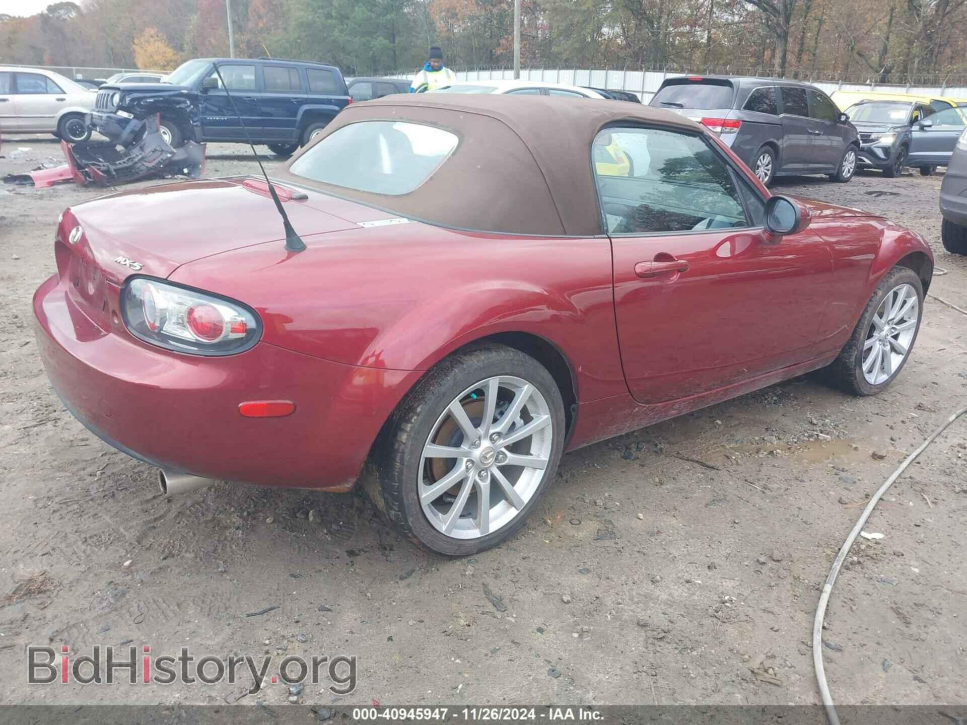 2006 MAZDA MX-5 - VIN: JM1NC25F660110596 - Фото 4