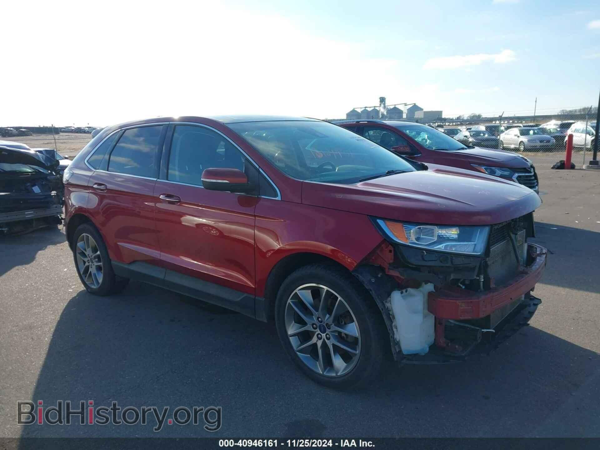 Фотография 2FMPK4K85FBB67198 - FORD EDGE 2015