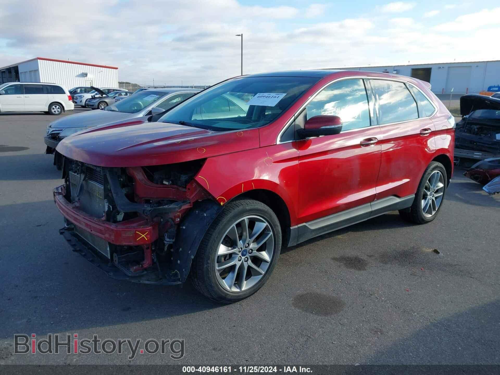 2015 FORD EDGE - VIN: 2FMPK4K85FBB67198 - Photo 2