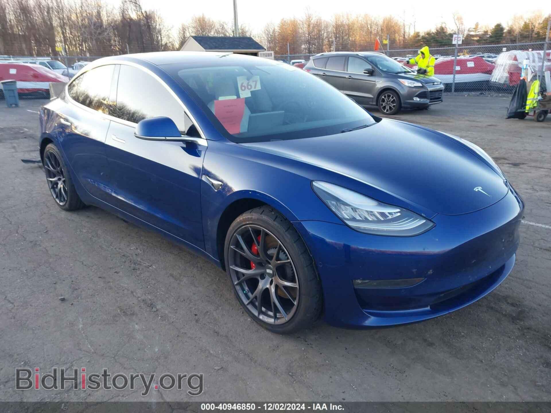 Фотография 5YJ3E1ECXLF603499 - TESLA MODEL 3 2020