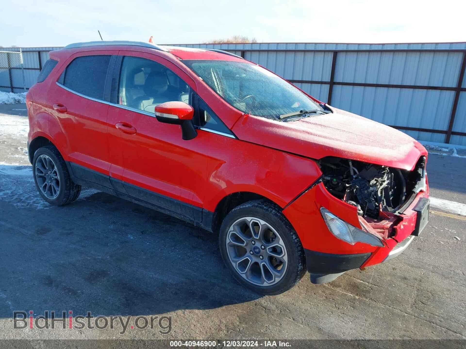 Photo MAJ6S3KL8KC271182 - FORD ECOSPORT 2019