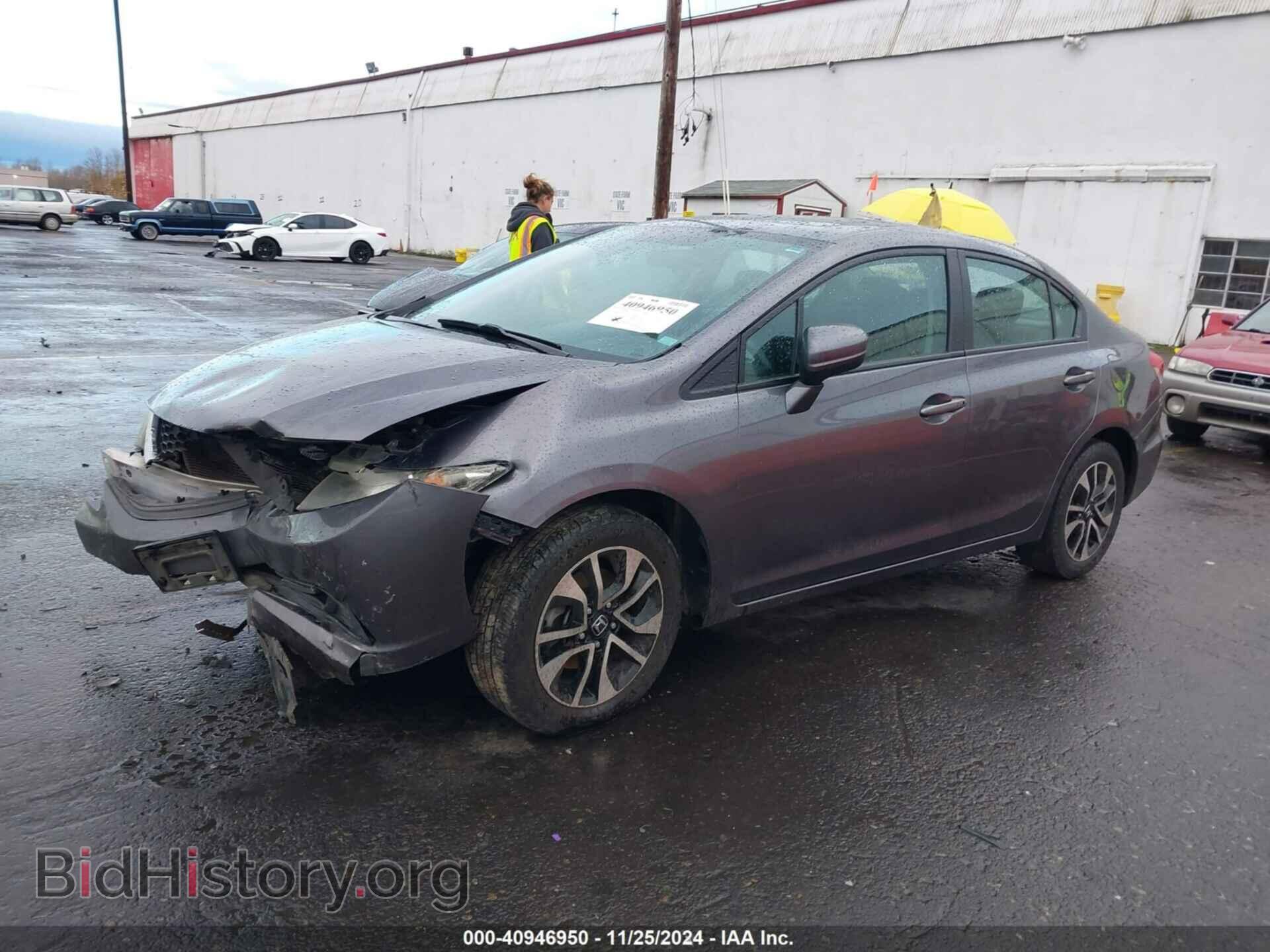 2014 HONDA CIVIC - VIN: 19XFB2F80EE060484 - Фото 2