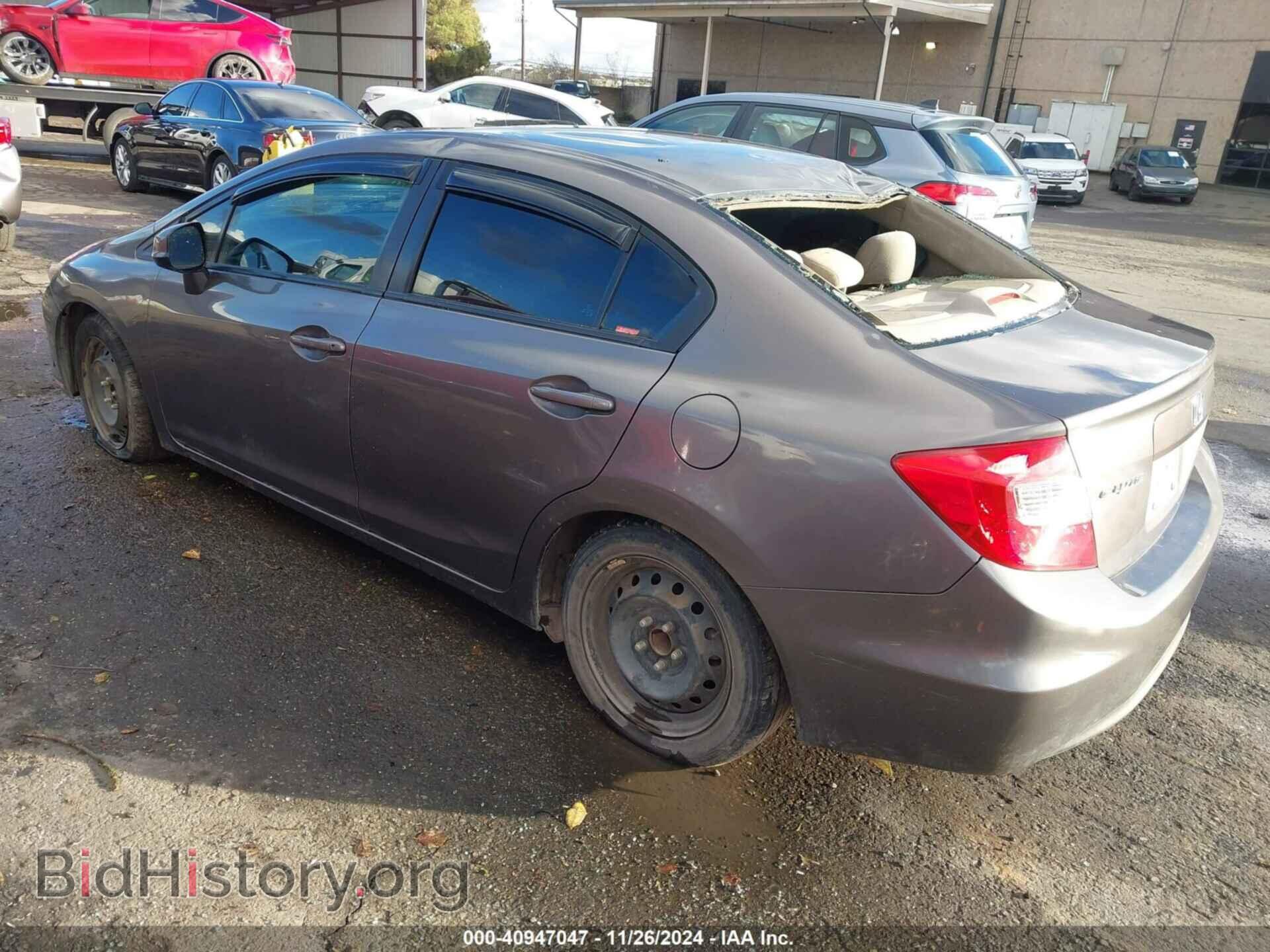 2012 HONDA CIVIC - VIN: 19XFB2F81CE332036 - Фото 3