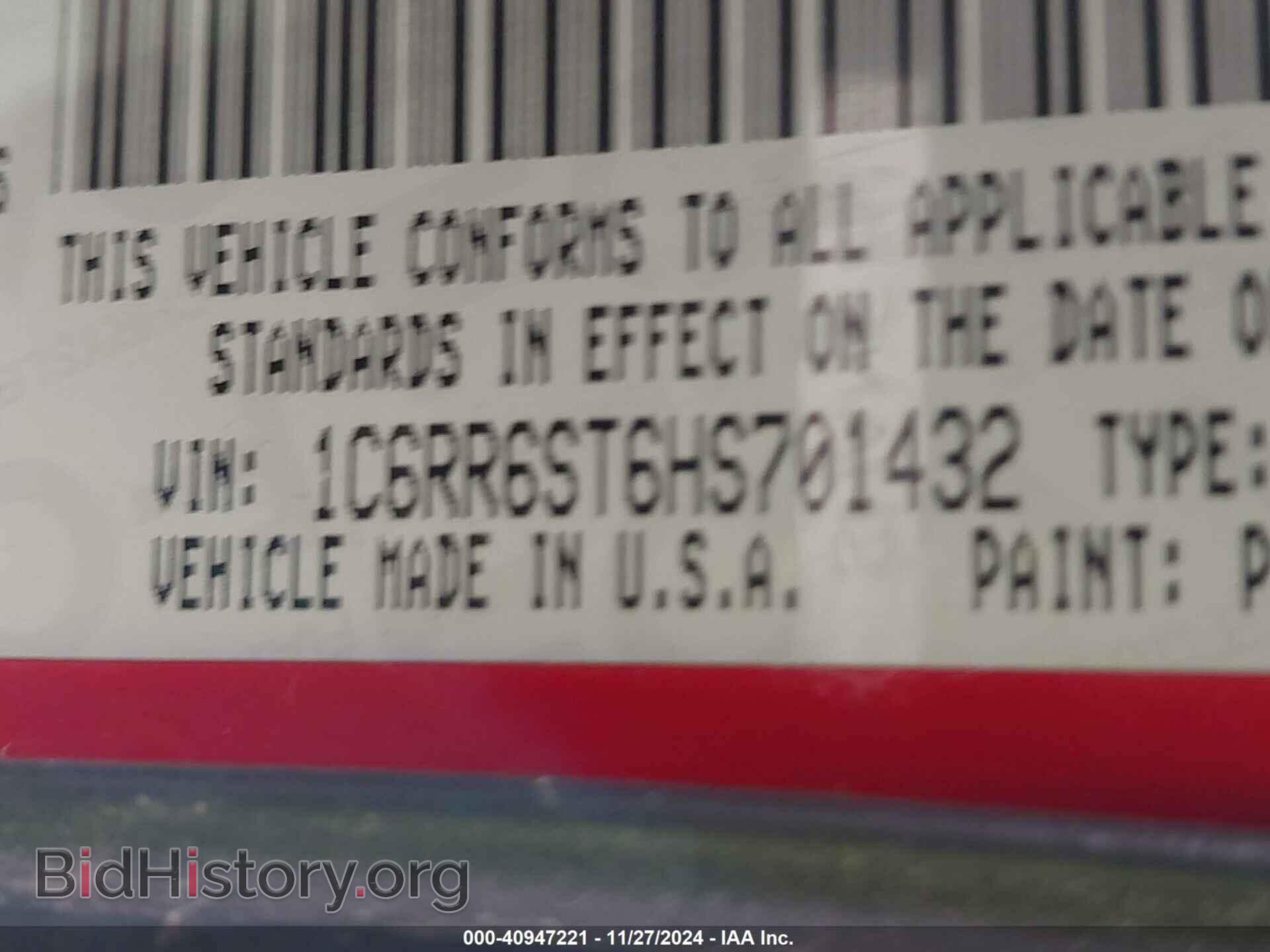 2017 RAM 1500 - VIN: 1C6RR6ST6HS701432 - Фото 9