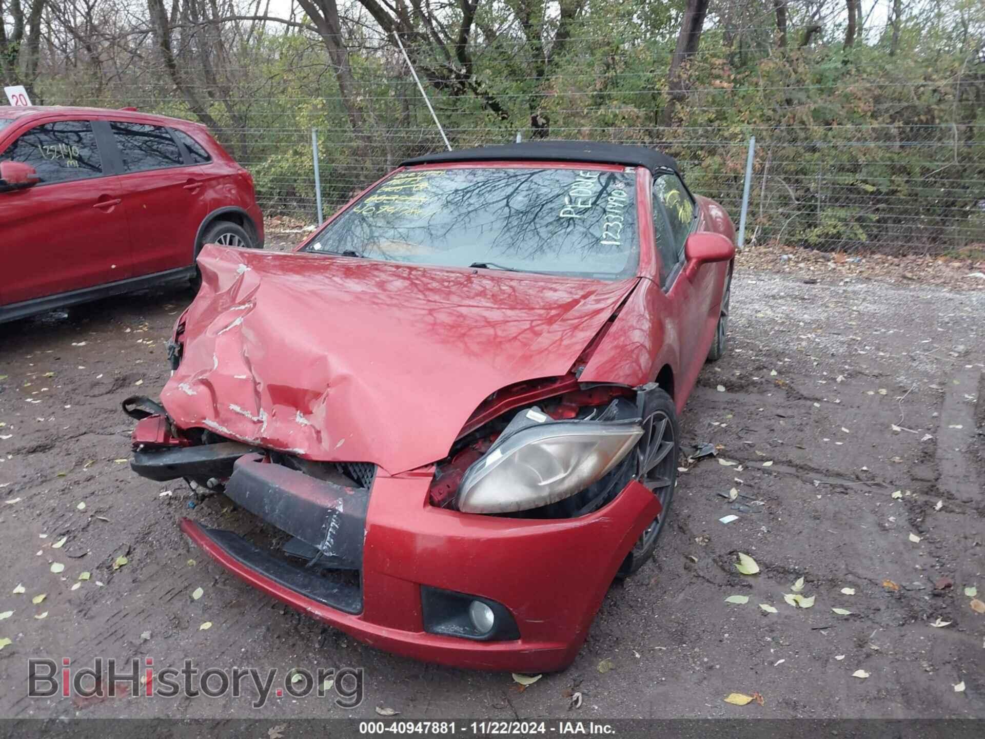 2011 MITSUBISHI ECLIPSE SPYDER - VIN: 4A37L2EF4BE003288 - Фото 2