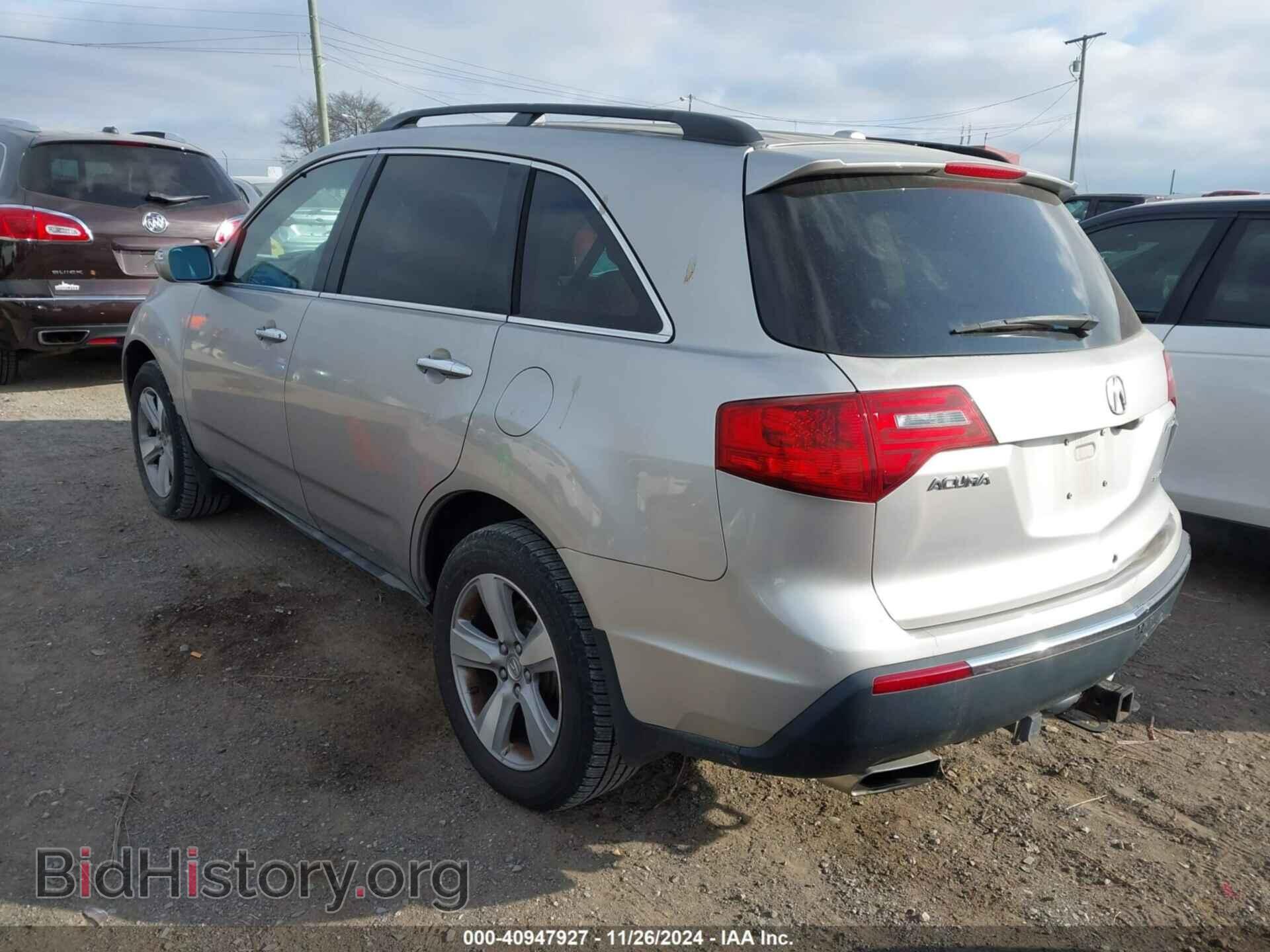 2012 ACURA MDX - VIN: 2HNYD2H33CH501122 - Фото 3