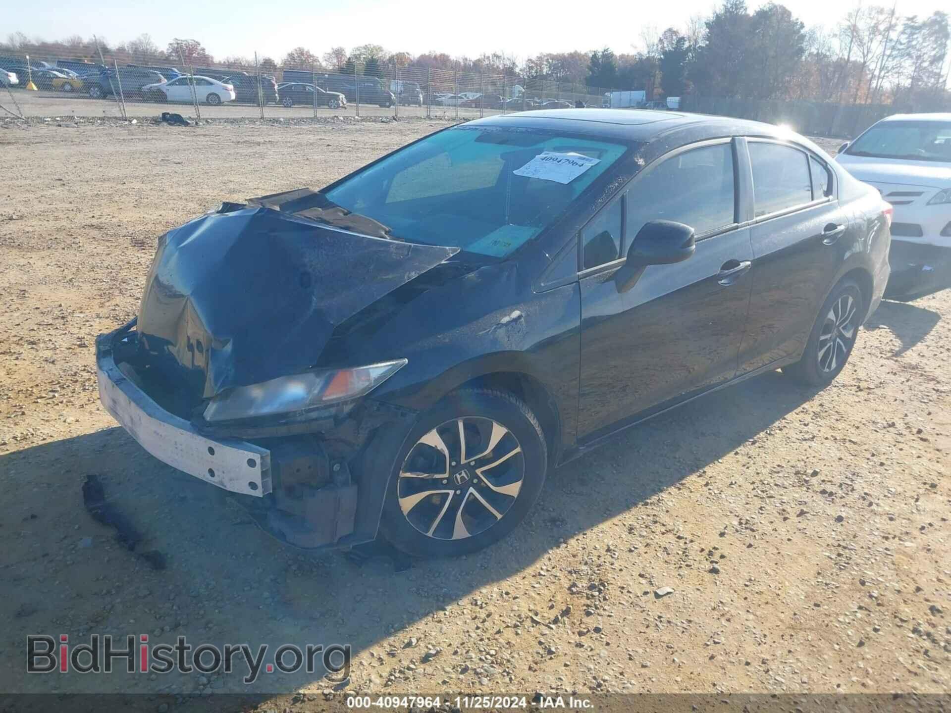 2013 HONDA CIVIC - VIN: 19XFB2F84DE204519 - Фото 2