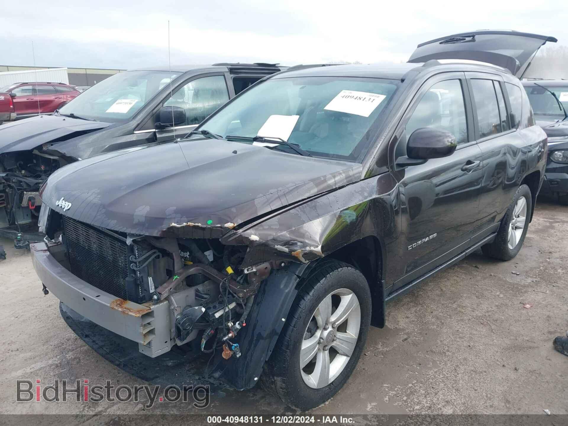 2014 JEEP COMPASS - VIN: 1C4NJCEAXED678602 - Фото 2