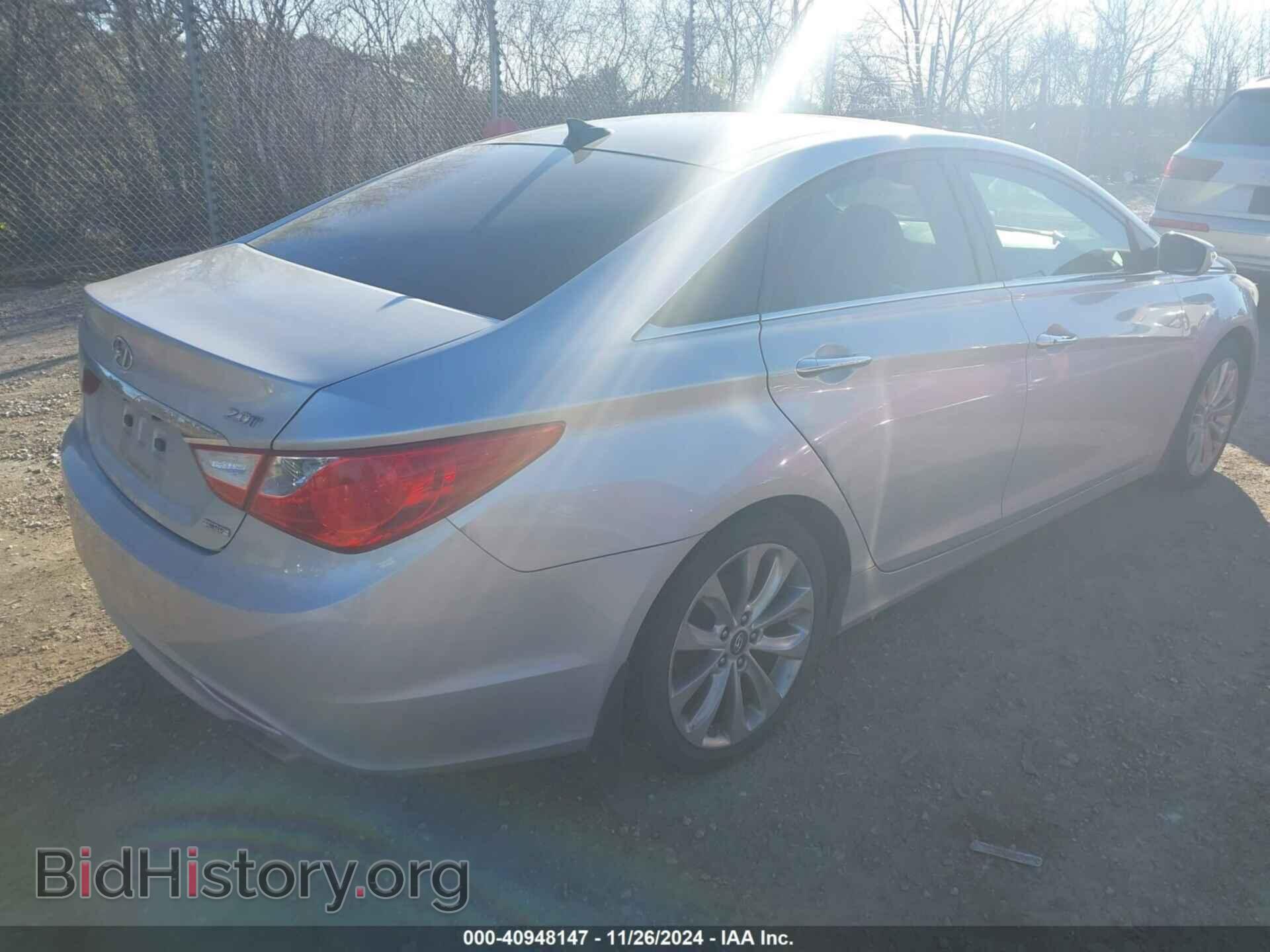 2013 HYUNDAI SONATA - VIN: 5NPEC4AB2DH576590 - Фото 4