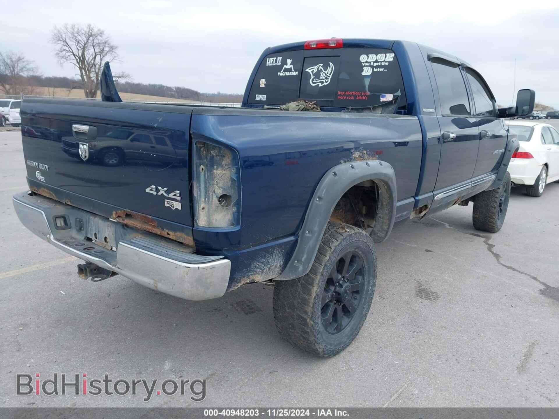 2006 DODGE RAM 2500 - VIN: 3D3KS29D26G140213 - Фото 4