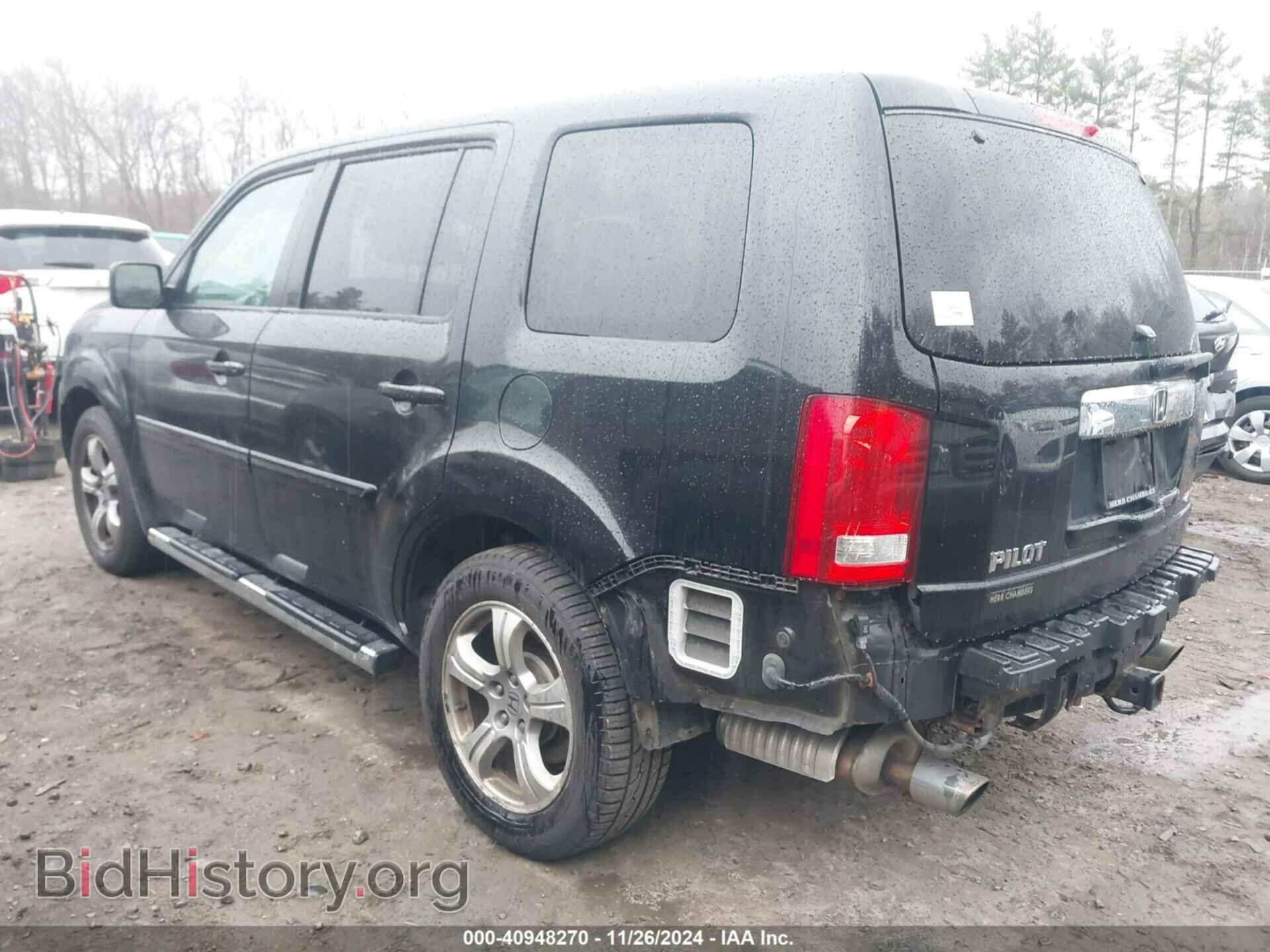 2012 HONDA PILOT - VIN: 5FNYF4H69CB046465 - Фото 3