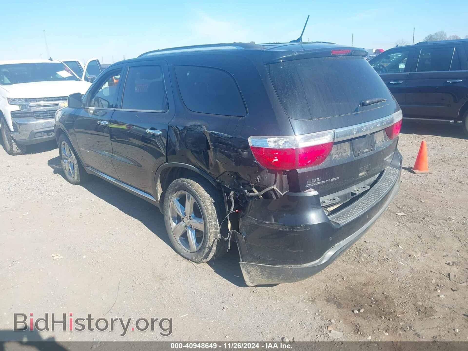2013 DODGE DURANGO - VIN: 1C4RDHEG2DC674736 - Photo 3
