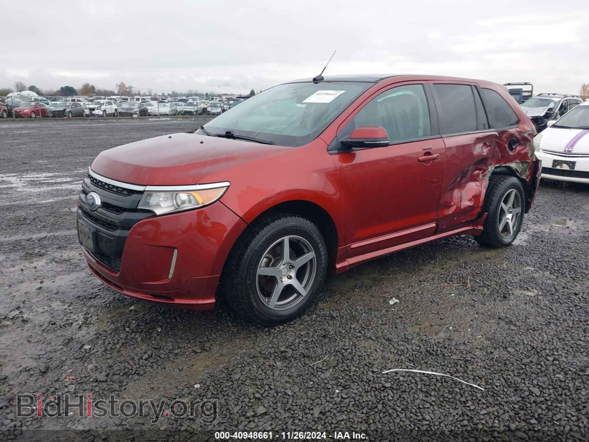 2014 FORD EDGE - VIN: 2FMDK3AK1EBB66509 - Фото 2