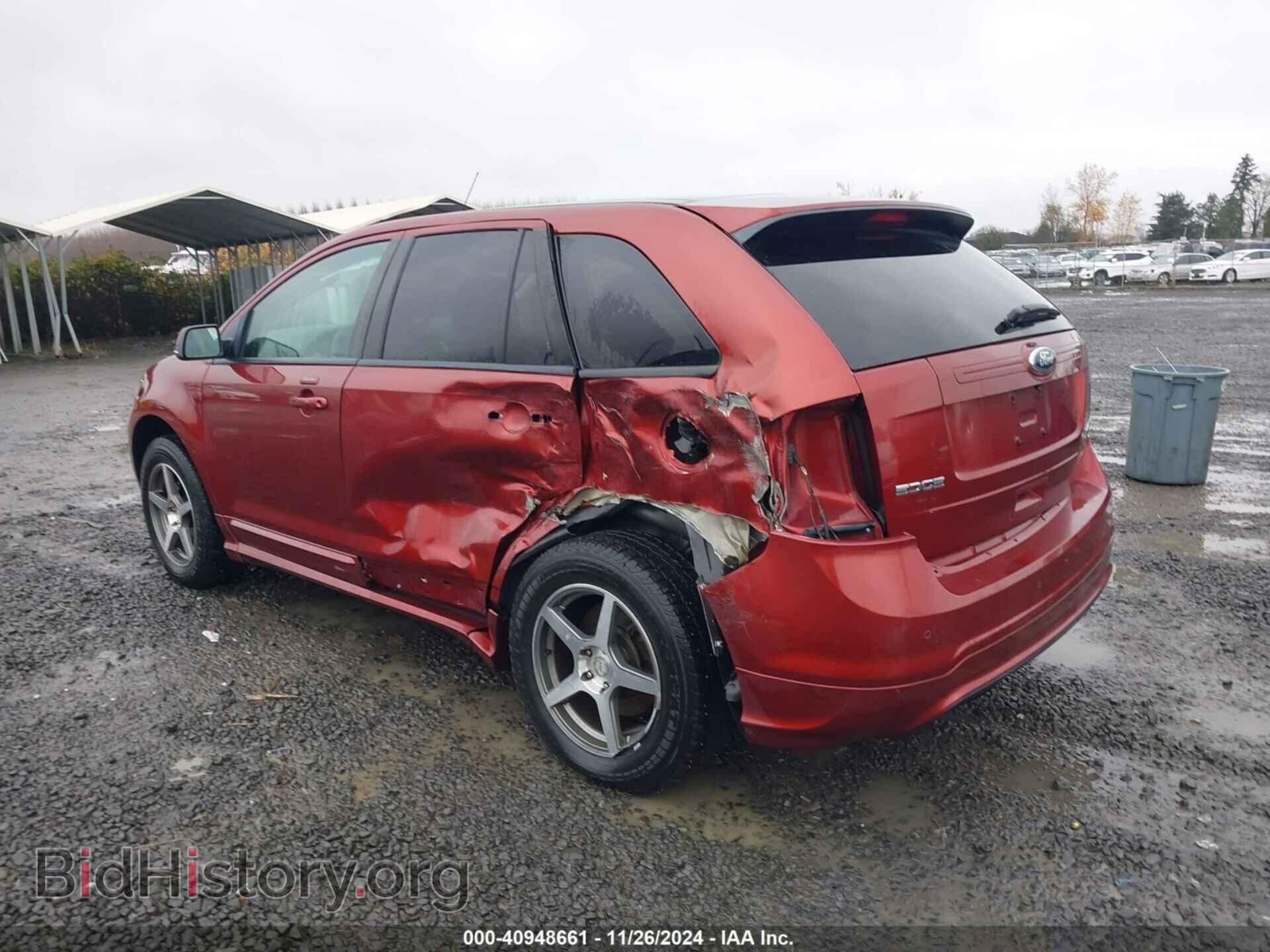 2014 FORD EDGE - VIN: 2FMDK3AK1EBB66509 - Фото 3