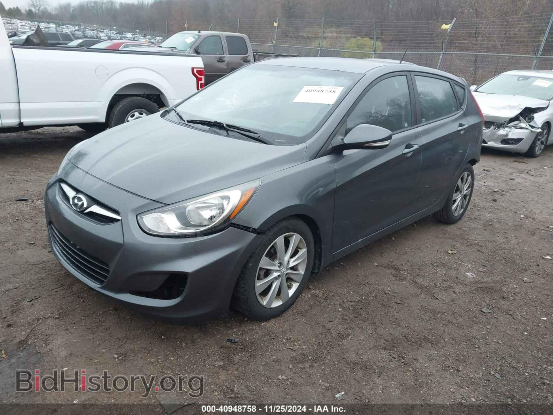 2013 HYUNDAI ACCENT - VIN: KMHCU5AE3DU088321 - Фото 2