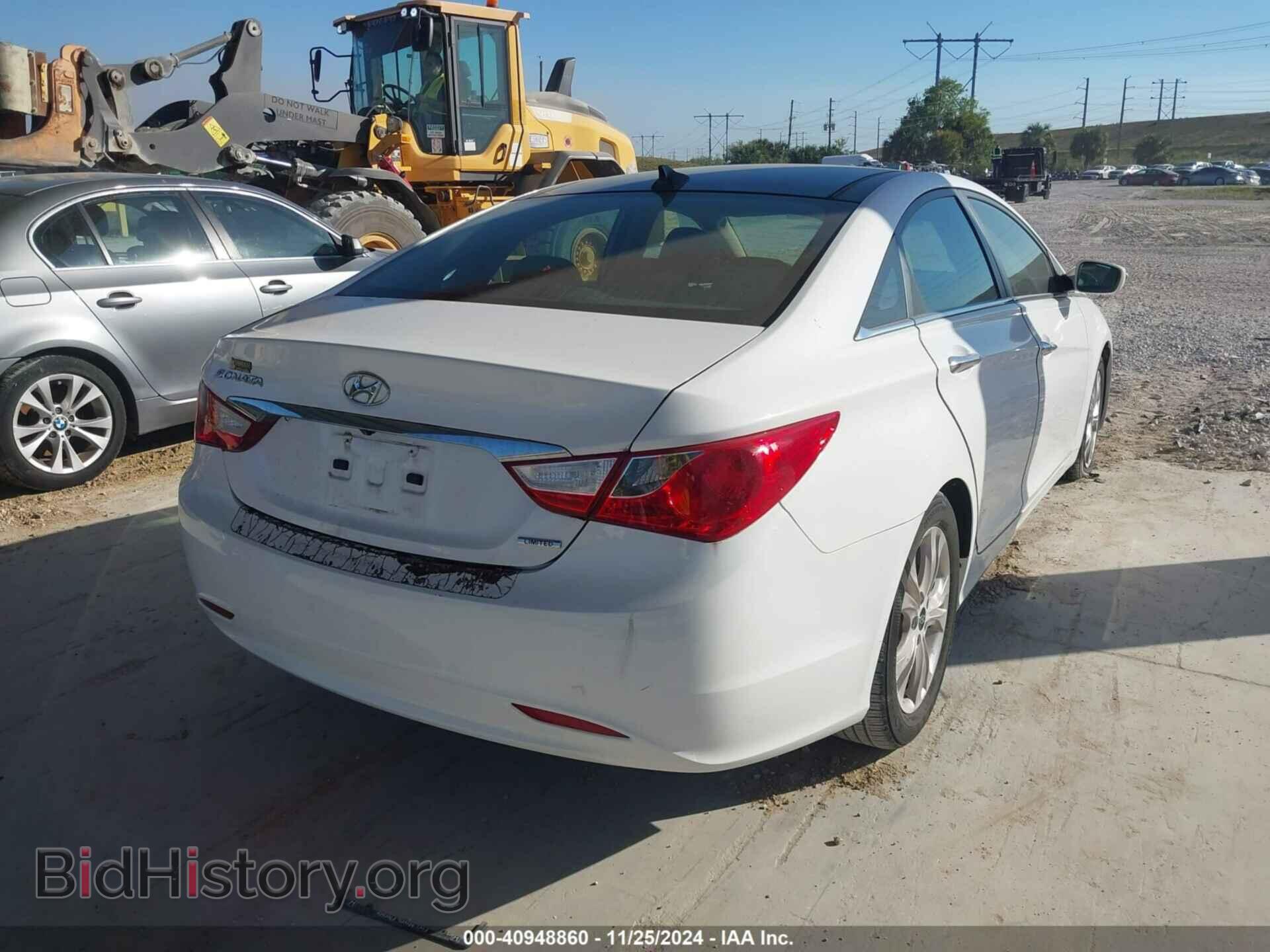 2013 HYUNDAI SONATA - VIN: 5NPEC4AC5DH619151 - Фото 4