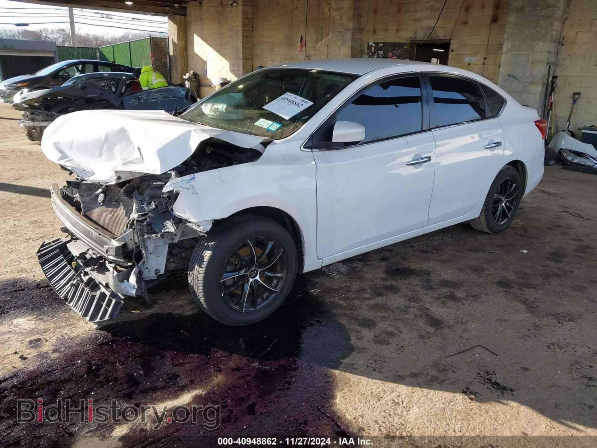 2019 NISSAN SENTRA - VIN: 3N1AB7AP2KY289364 - Фото 2