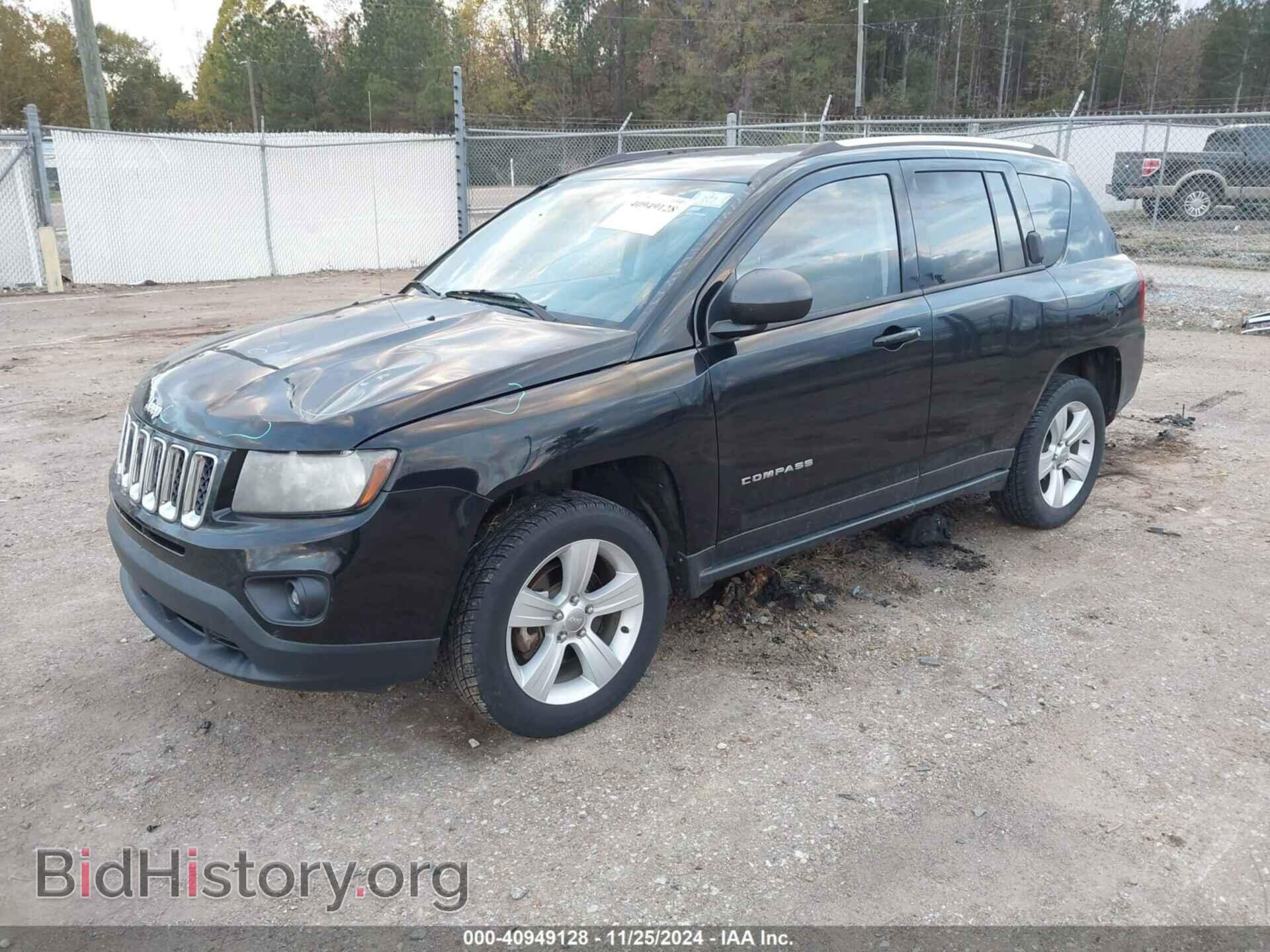 2014 JEEP COMPASS - VIN: 1C4NJCBB6ED819419 - Фото 2