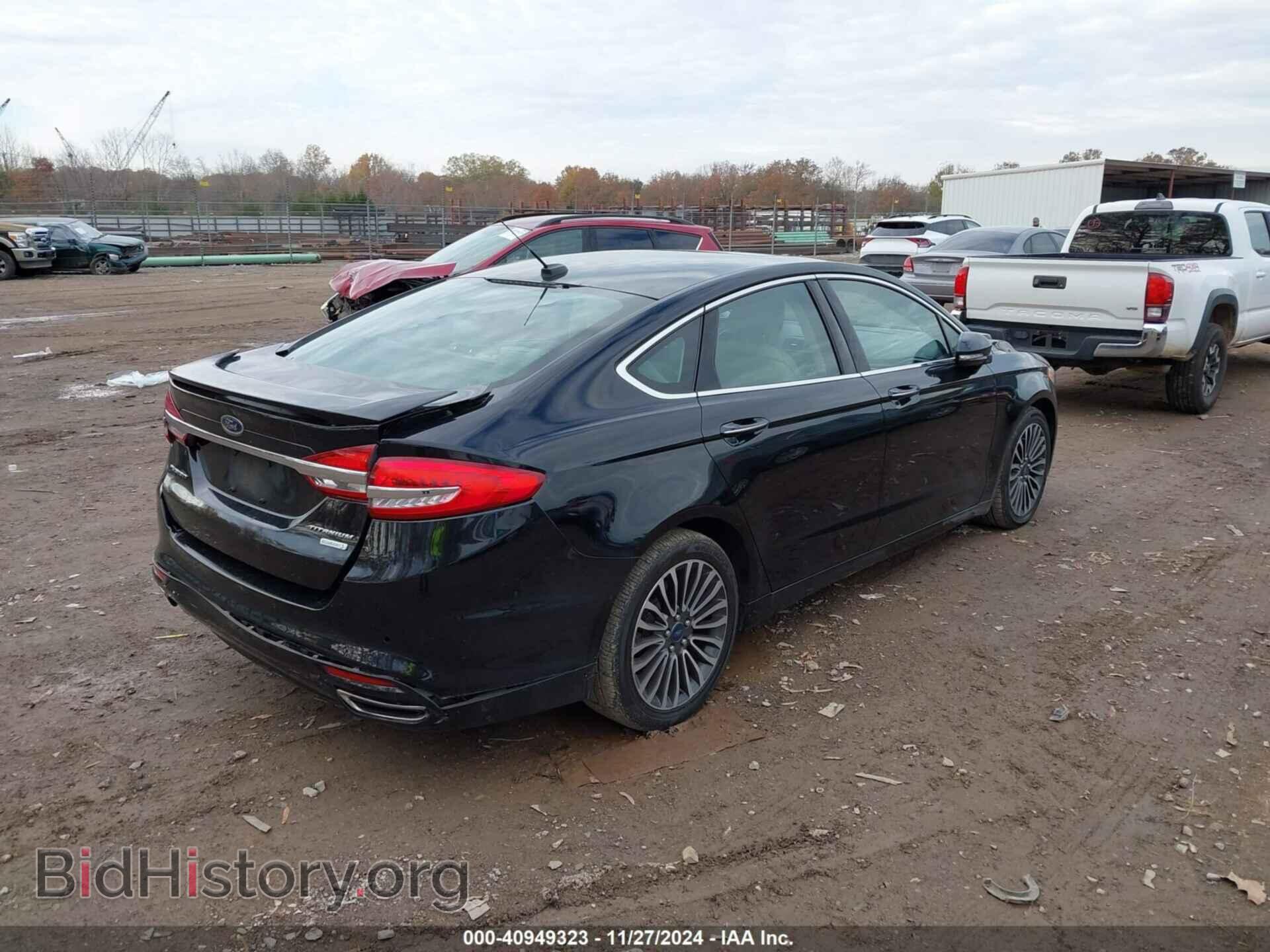2017 FORD FUSION - VIN: 3FA6P0K96HR181608 - Фото 4