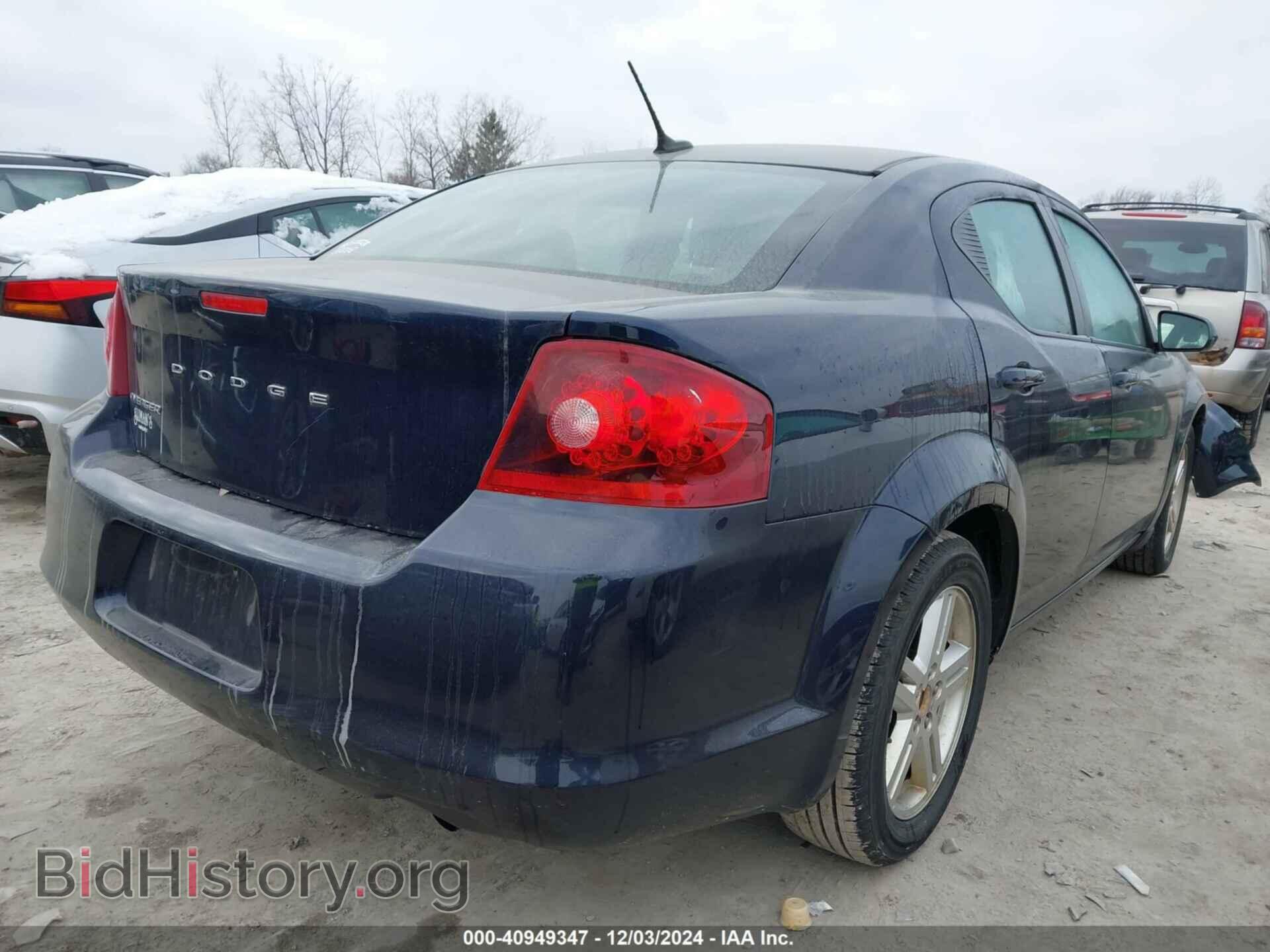 2012 DODGE AVENGER - VIN: 1C3CDZCB1CN159124 - Фото 4