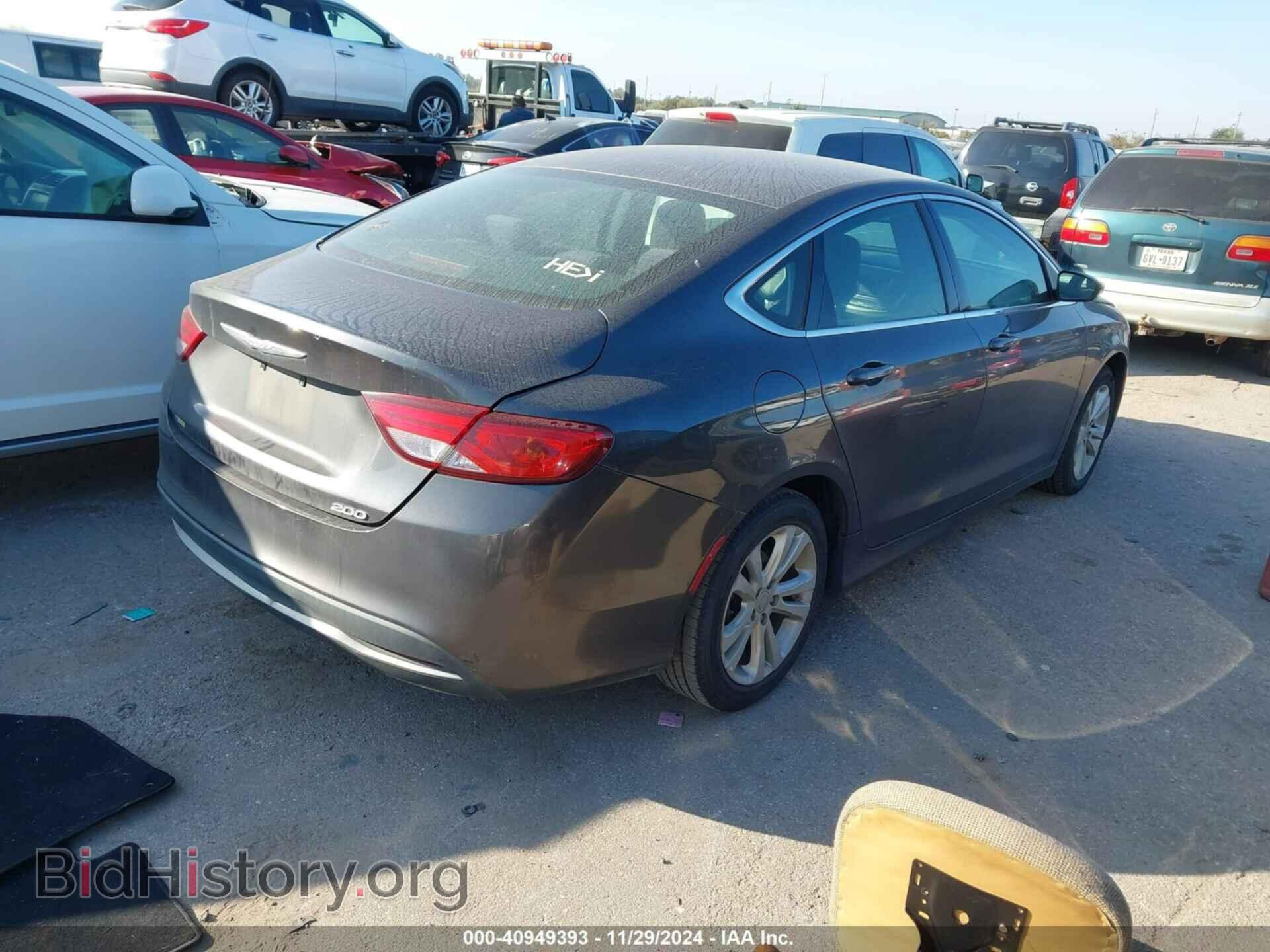 2015 CHRYSLER 200 - VIN: 1C3CCCAB4FN633011 - Фото 4