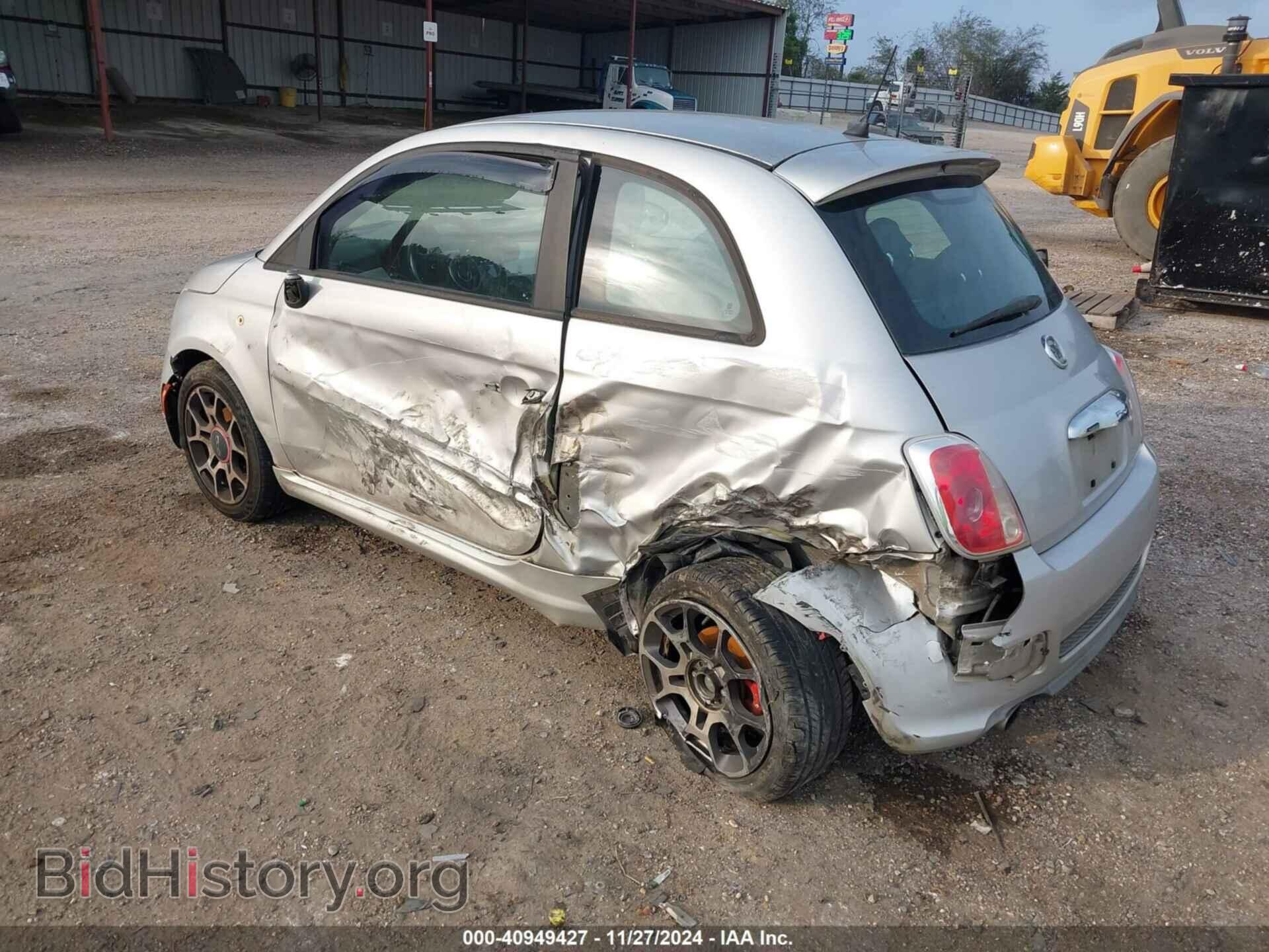 2012 FIAT 500 - VIN: 3C3CFFBR2CT123157 - Фото 3