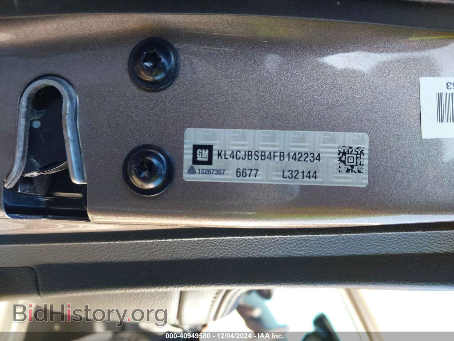 2015 BUICK ENCORE - VIN: KL4CJBSB4FB142234 - Photo 9