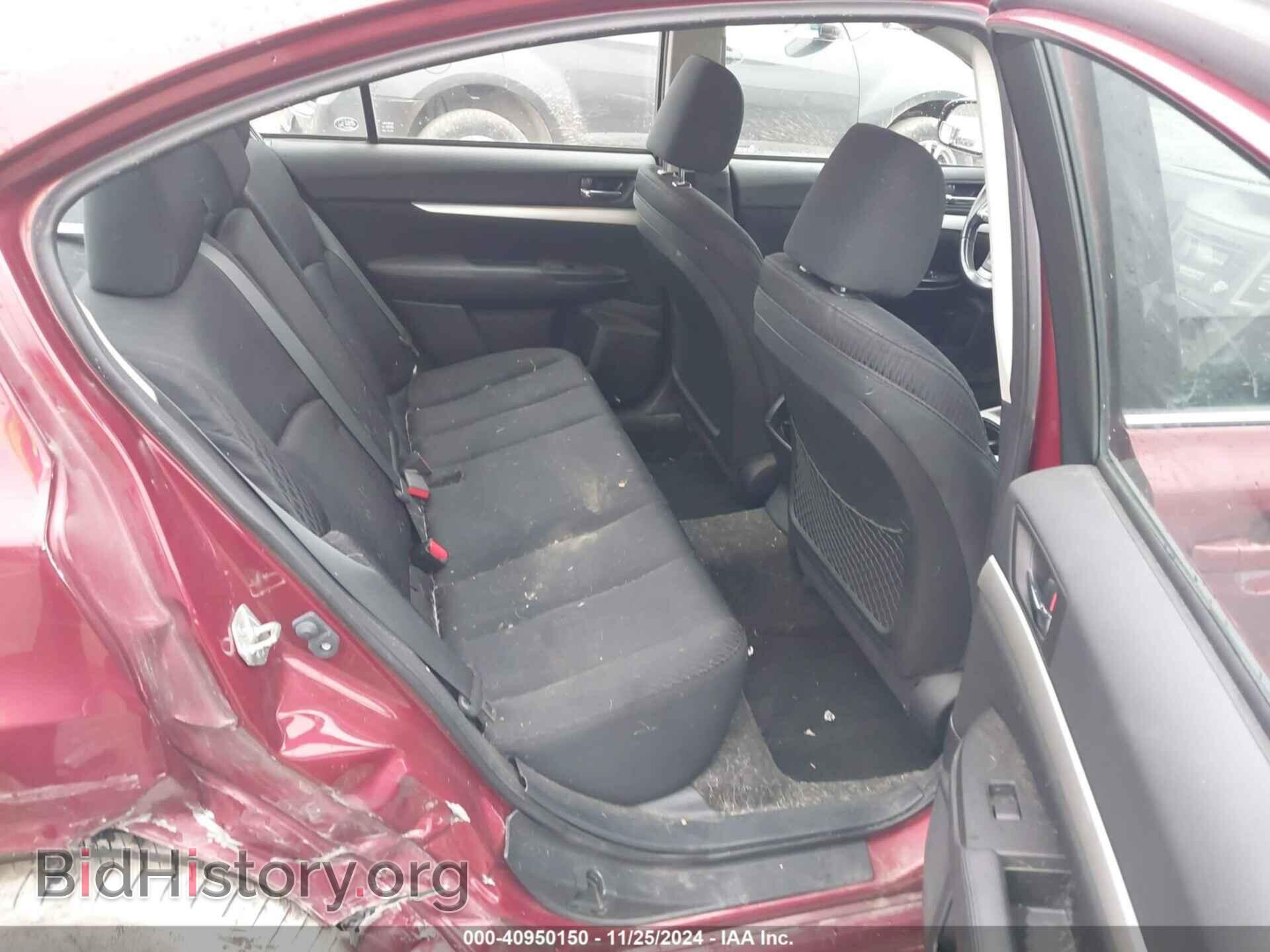 2012 SUBARU LEGACY - VIN: 4S3BMCB60C3036368 - Фото 8