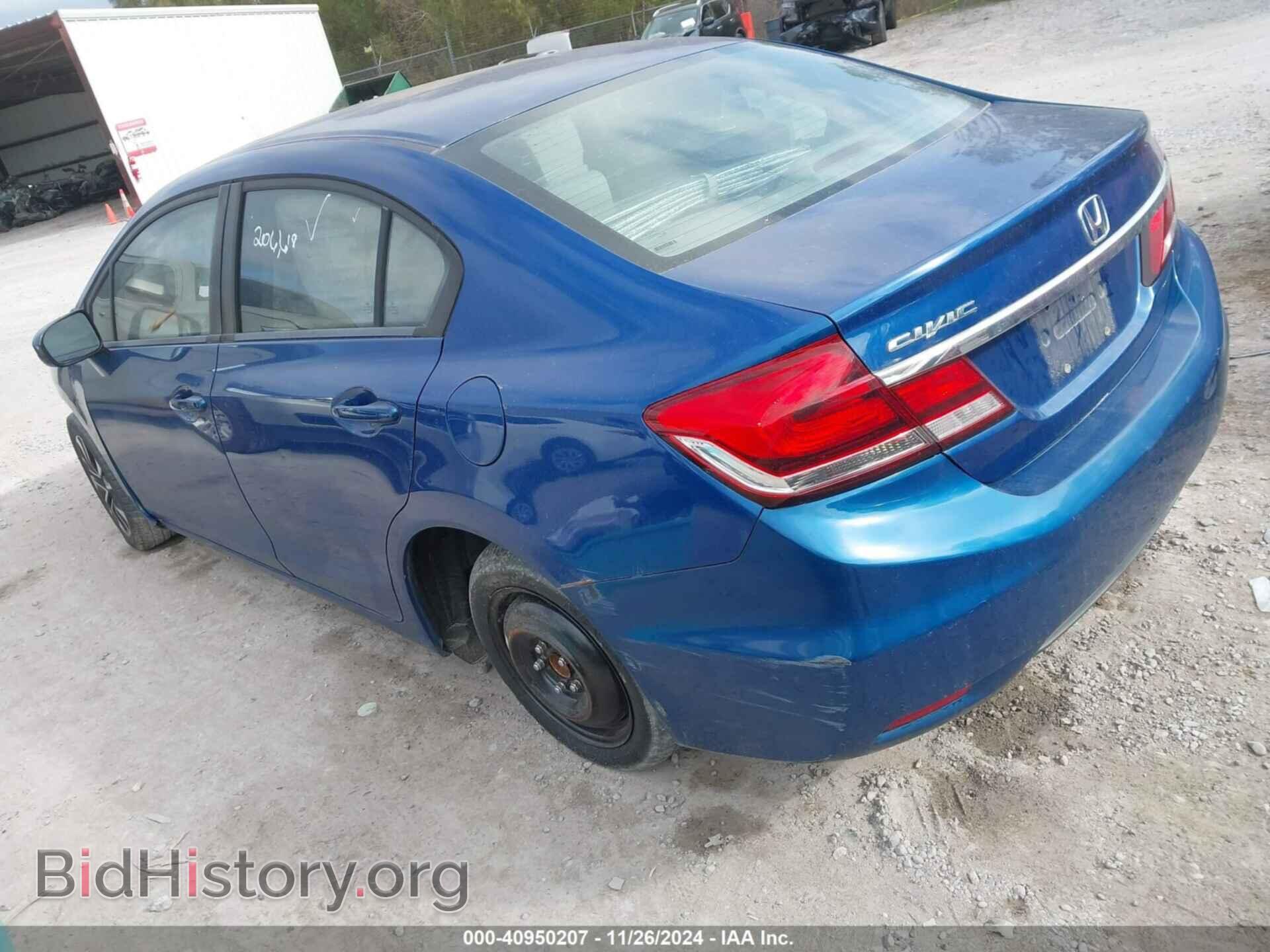 2015 HONDA CIVIC - VIN: 19XFB2F84FE033208 - Фото 3