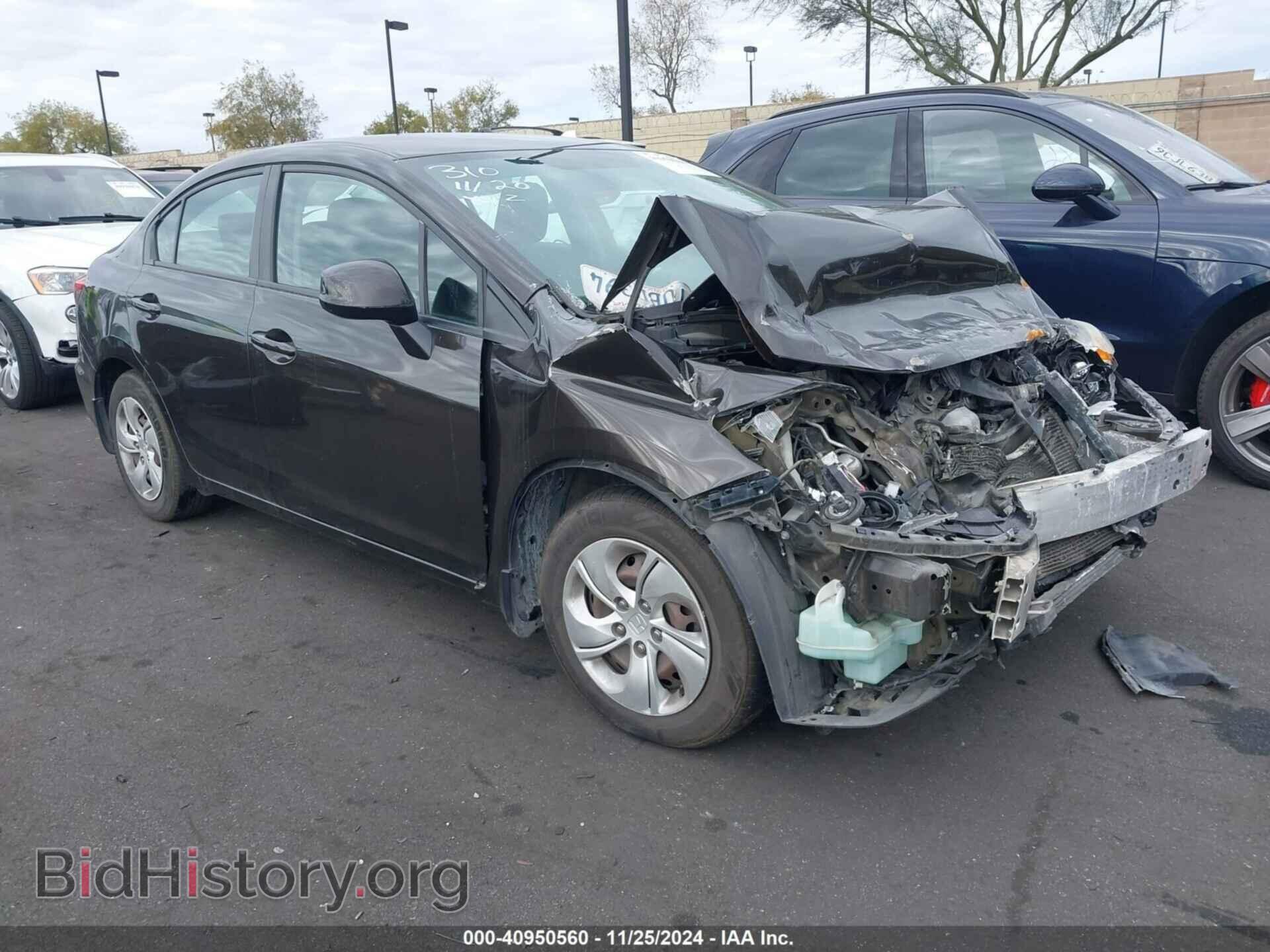 Фотография 2HGFB2F55DH512343 - HONDA CIVIC 2013
