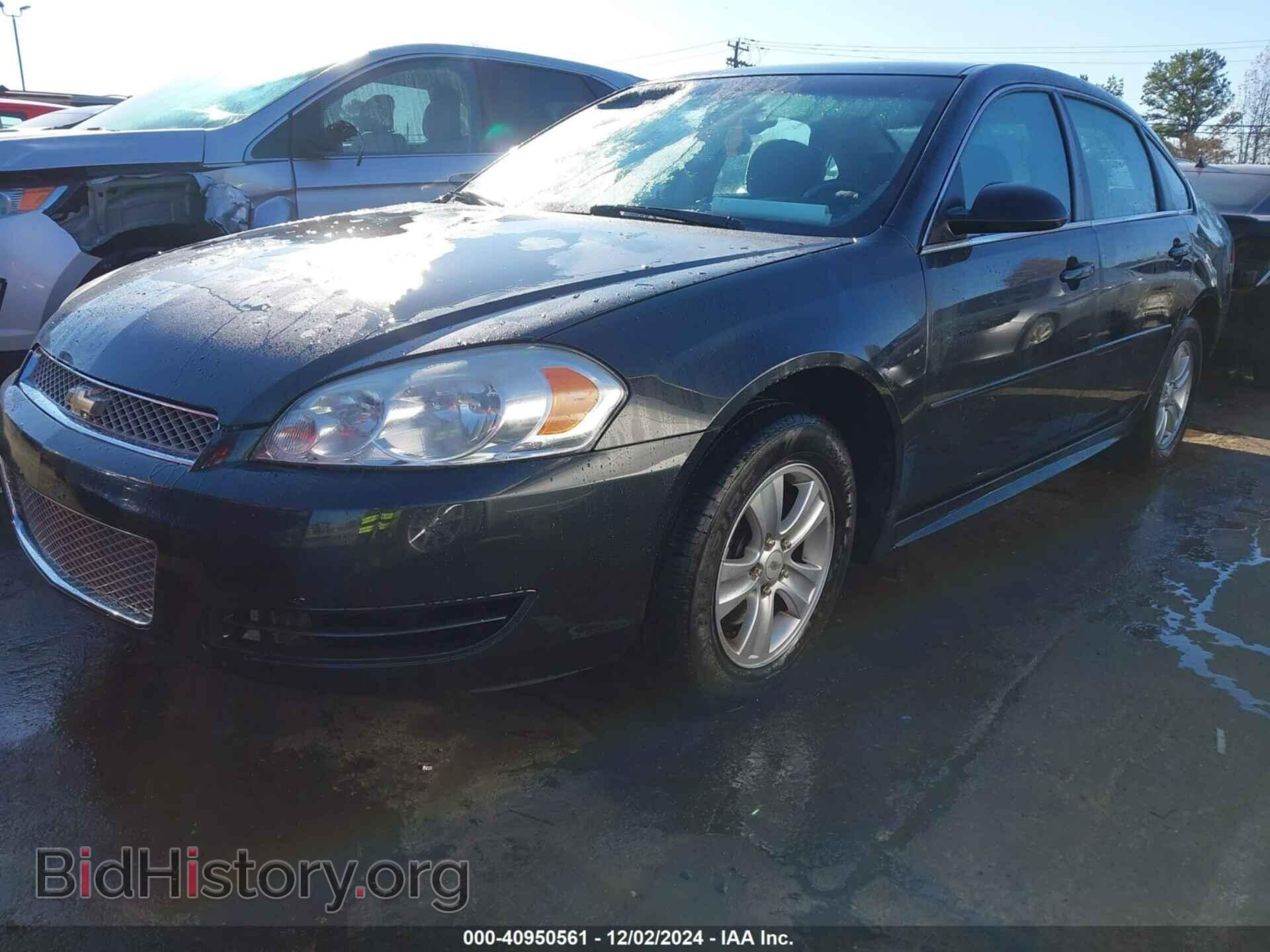 2012 CHEVROLET IMPALA - VIN: 2G1WF5E33C1144569 - Фото 2