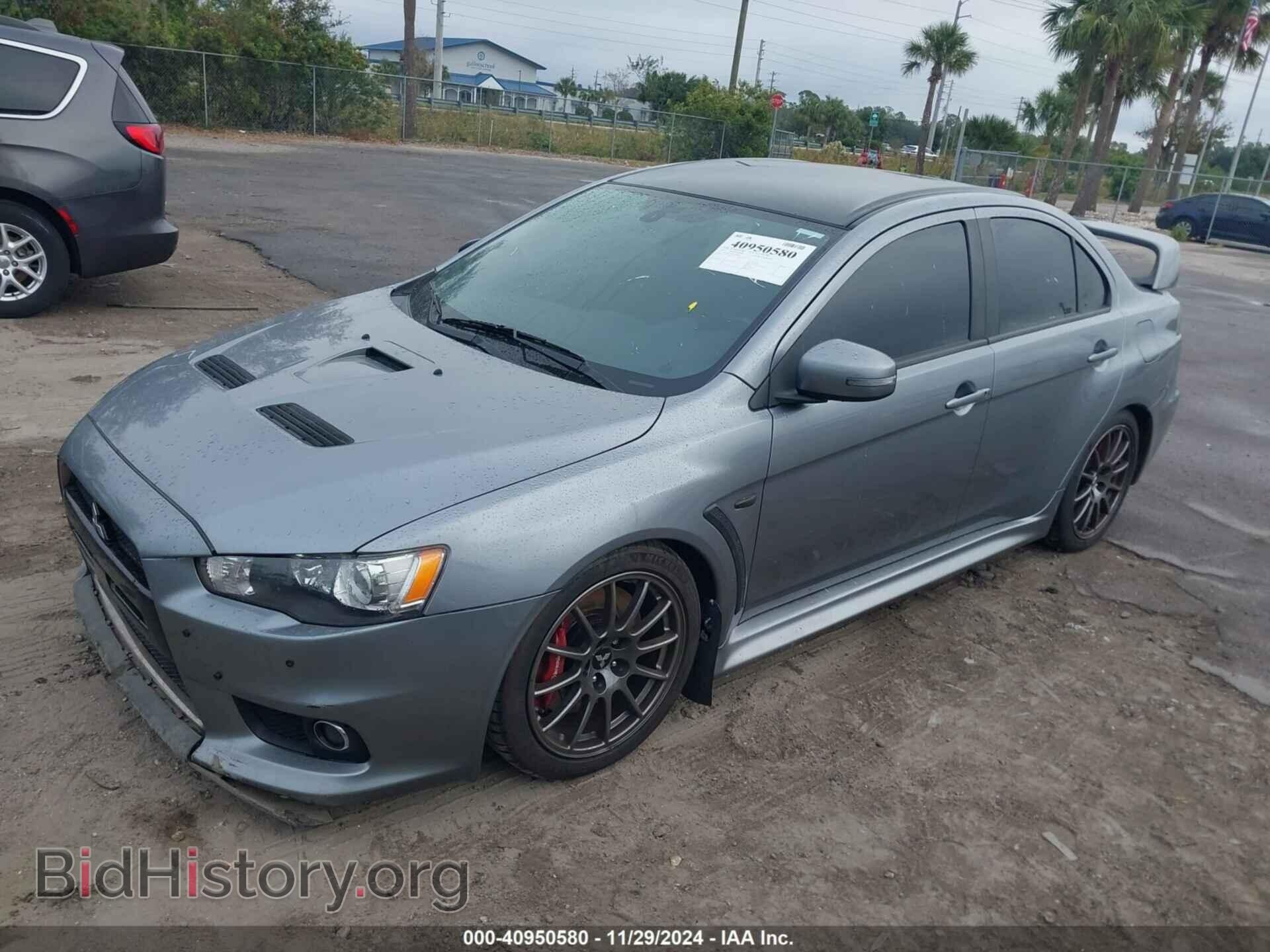 2015 MITSUBISHI LANCER EVOLUTION - VIN: JA32W7FV8FU028440 - Фото 2