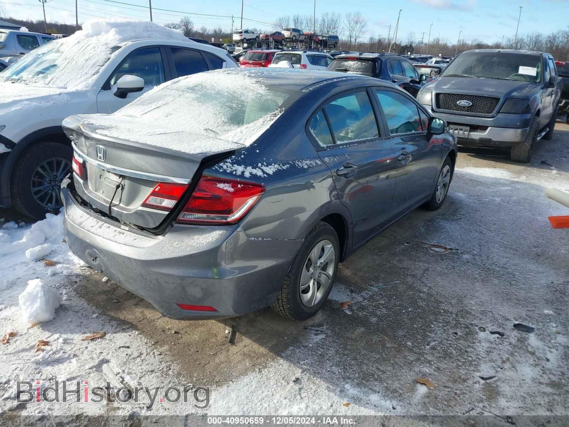2013 HONDA CIVIC - VIN: 19XFB2F51DE076018 - Фото 4