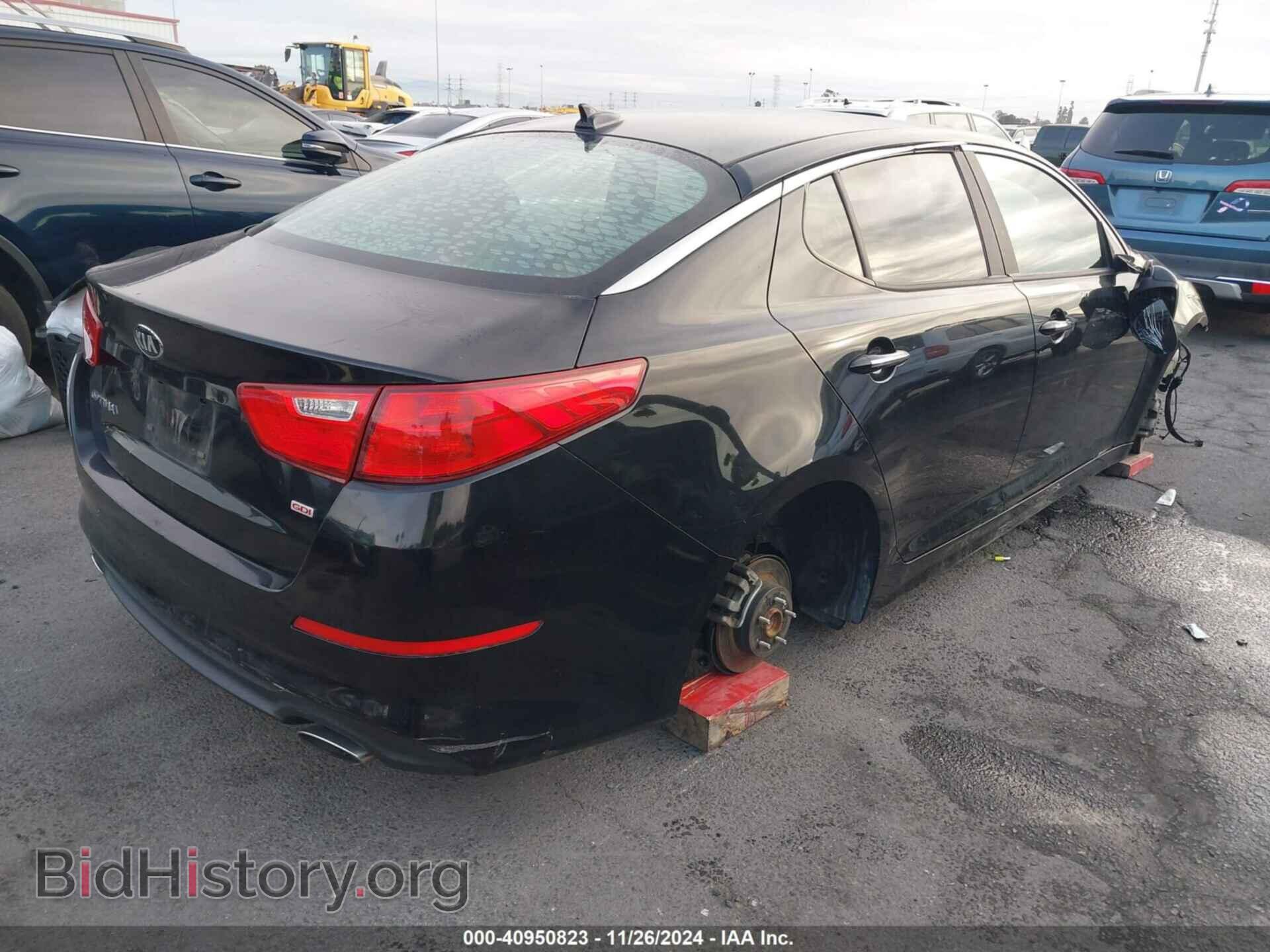 2015 KIA OPTIMA - VIN: KNAGM4A78F5662715 - Фото 4