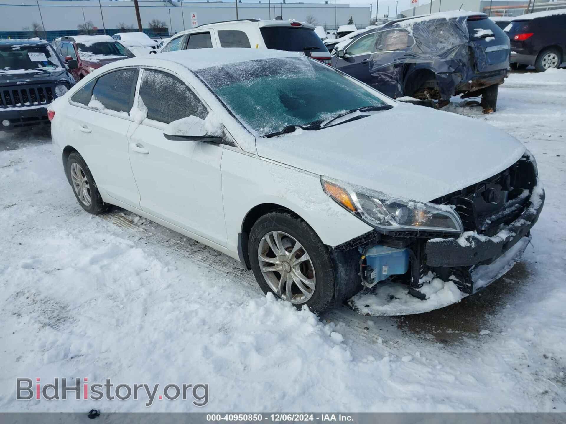 Фотография 5NPE24AF6HH437350 - HYUNDAI SONATA 2017