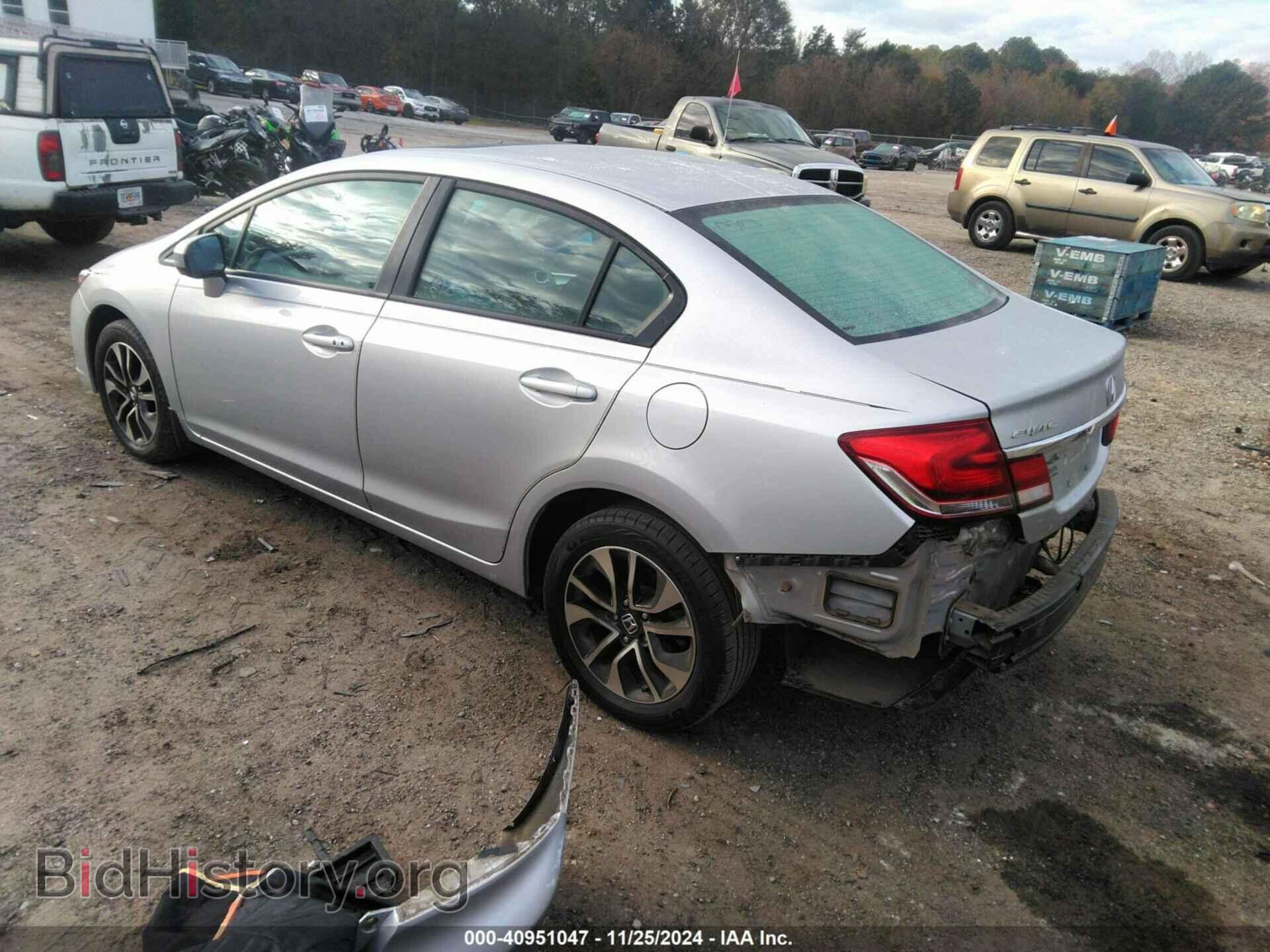 2014 HONDA CIVIC - VIN: 19XFB2F83EE057403 - Фото 3