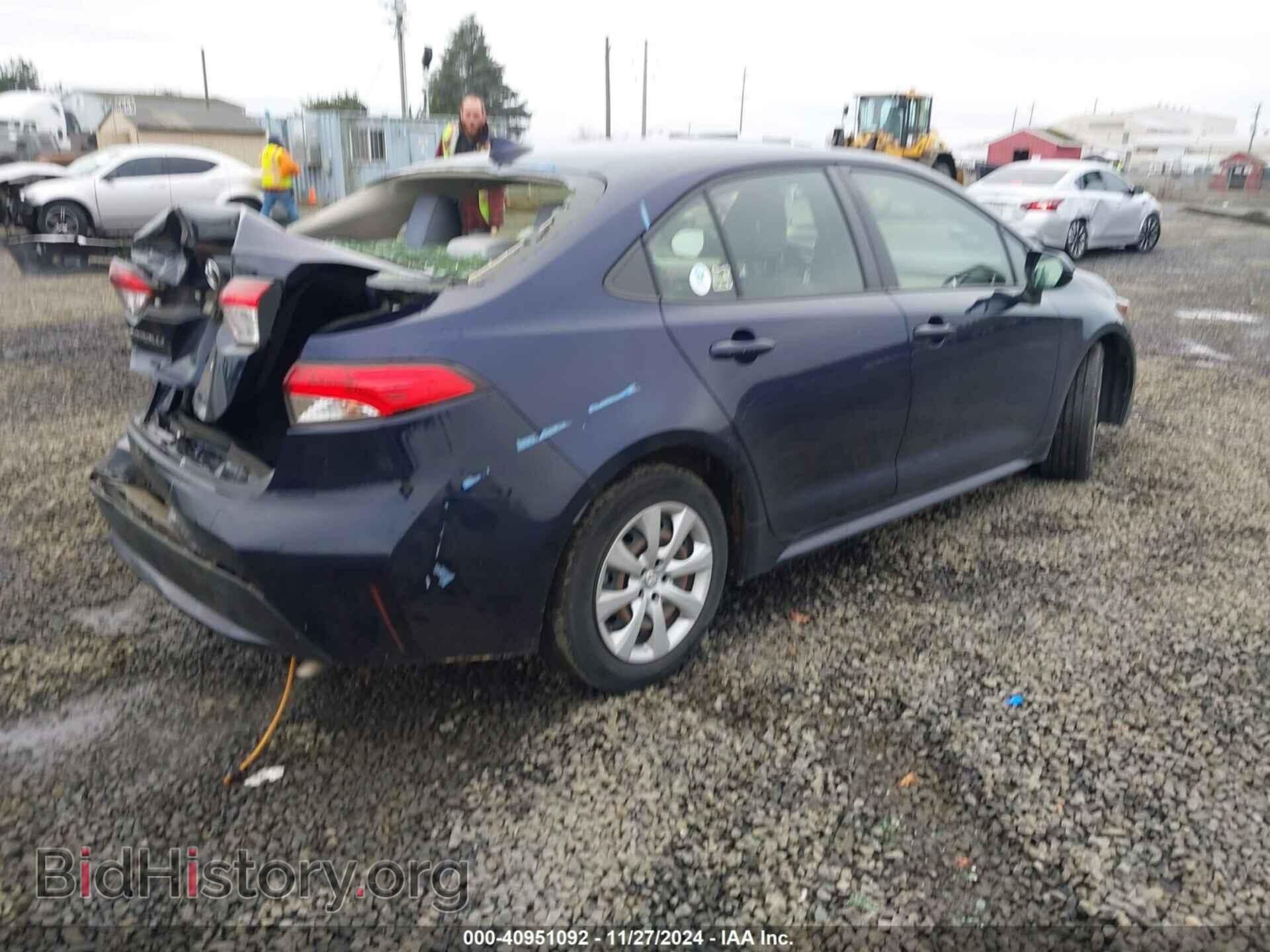 2020 TOYOTA COROLLA - VIN: JTDEPRAE4LJ073418 - Фото 4