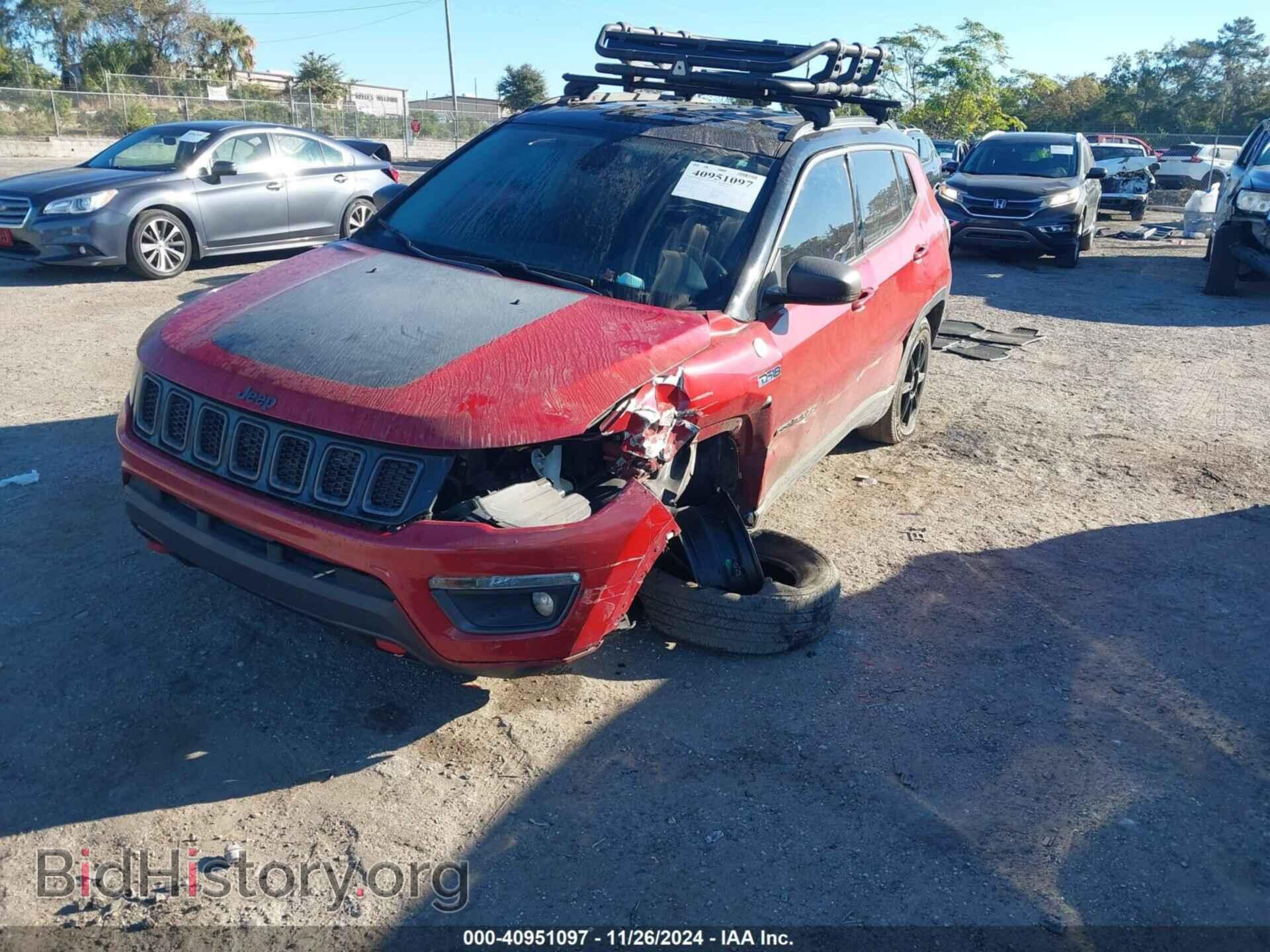 2019 JEEP COMPASS - VIN: 3C4NJDDB6KT650091 - Фото 2