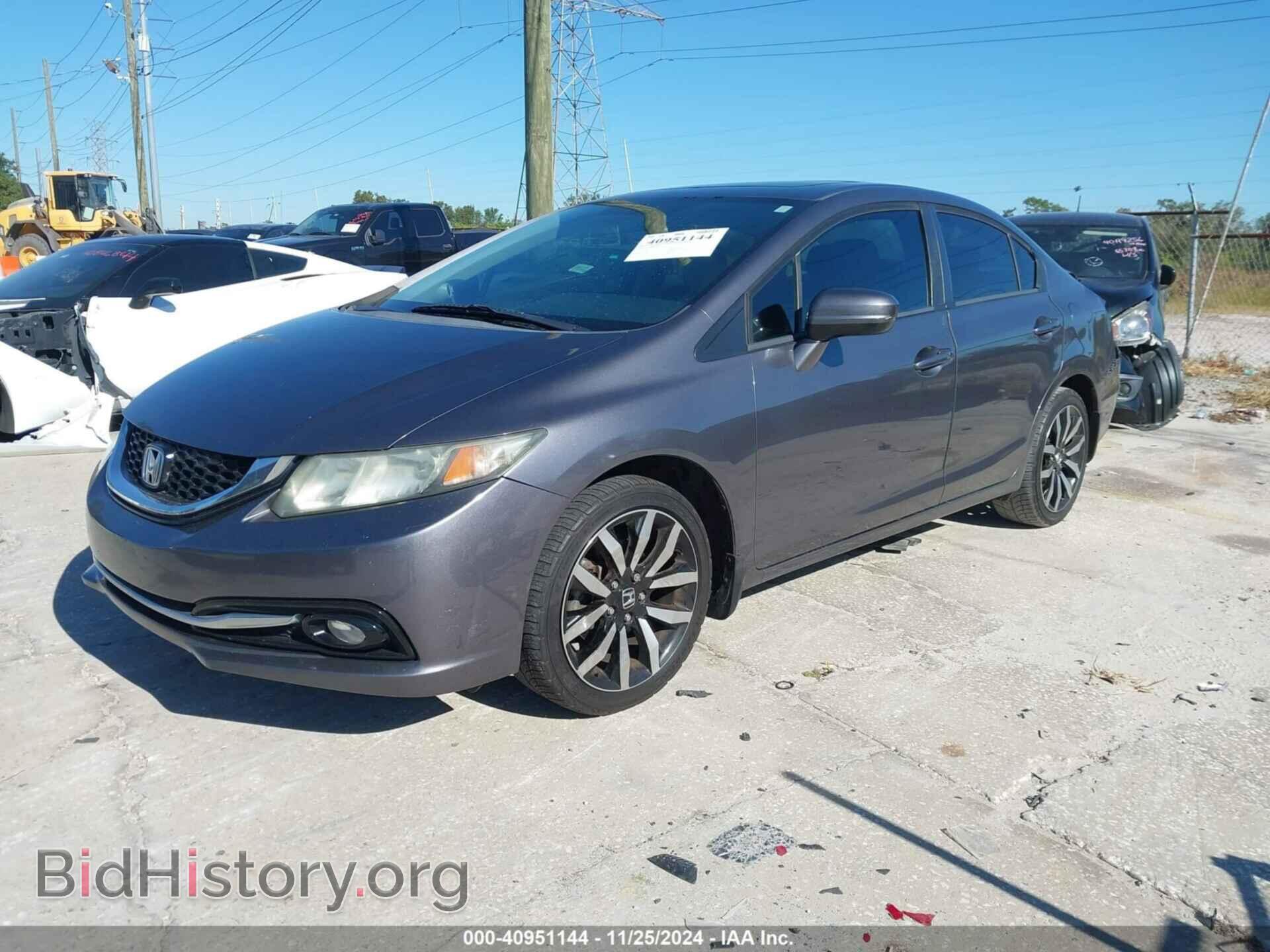 2015 HONDA CIVIC - VIN: 2HGFB2F99FH503554 - Фото 2