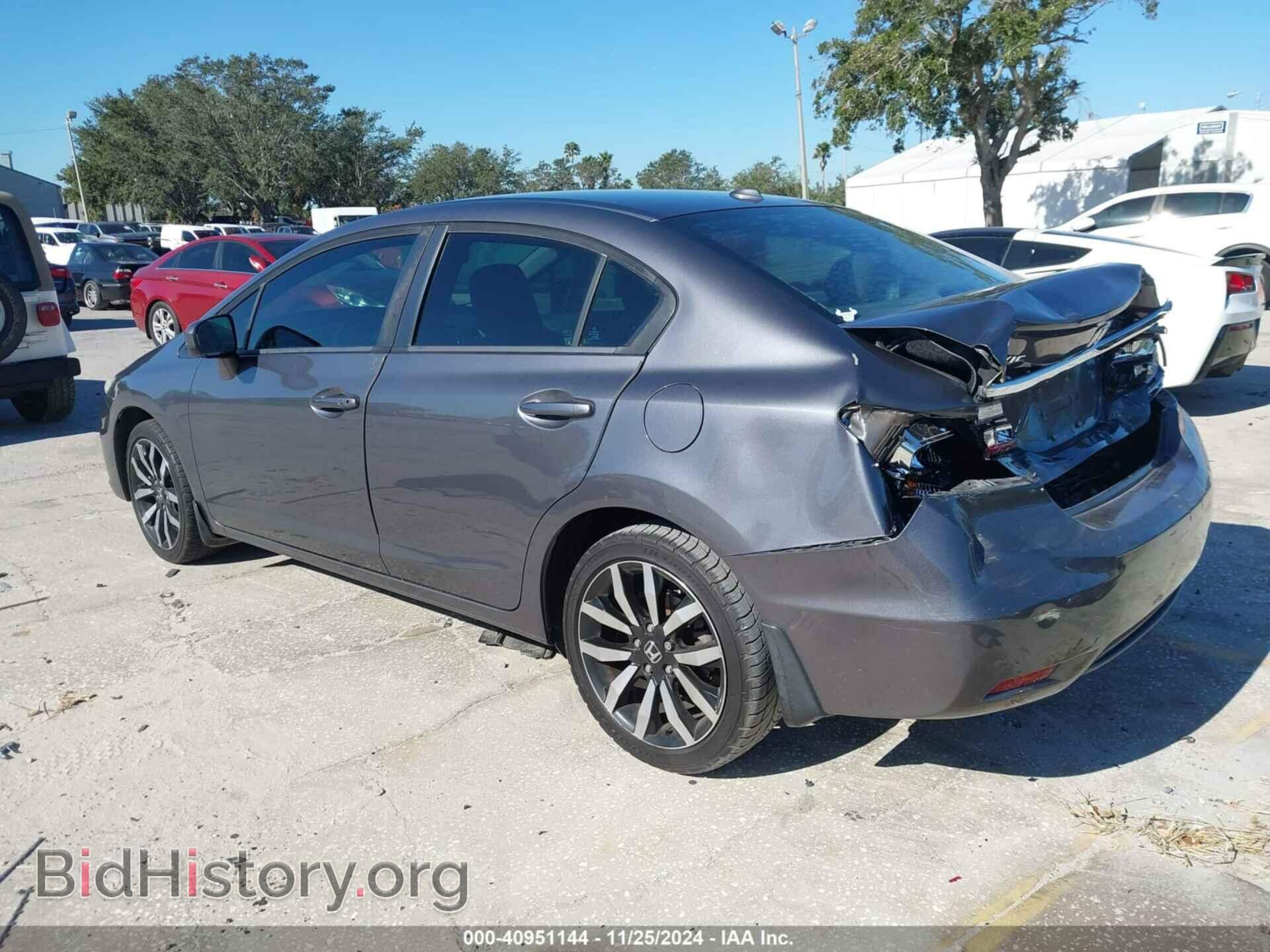 2015 HONDA CIVIC - VIN: 2HGFB2F99FH503554 - Фото 3
