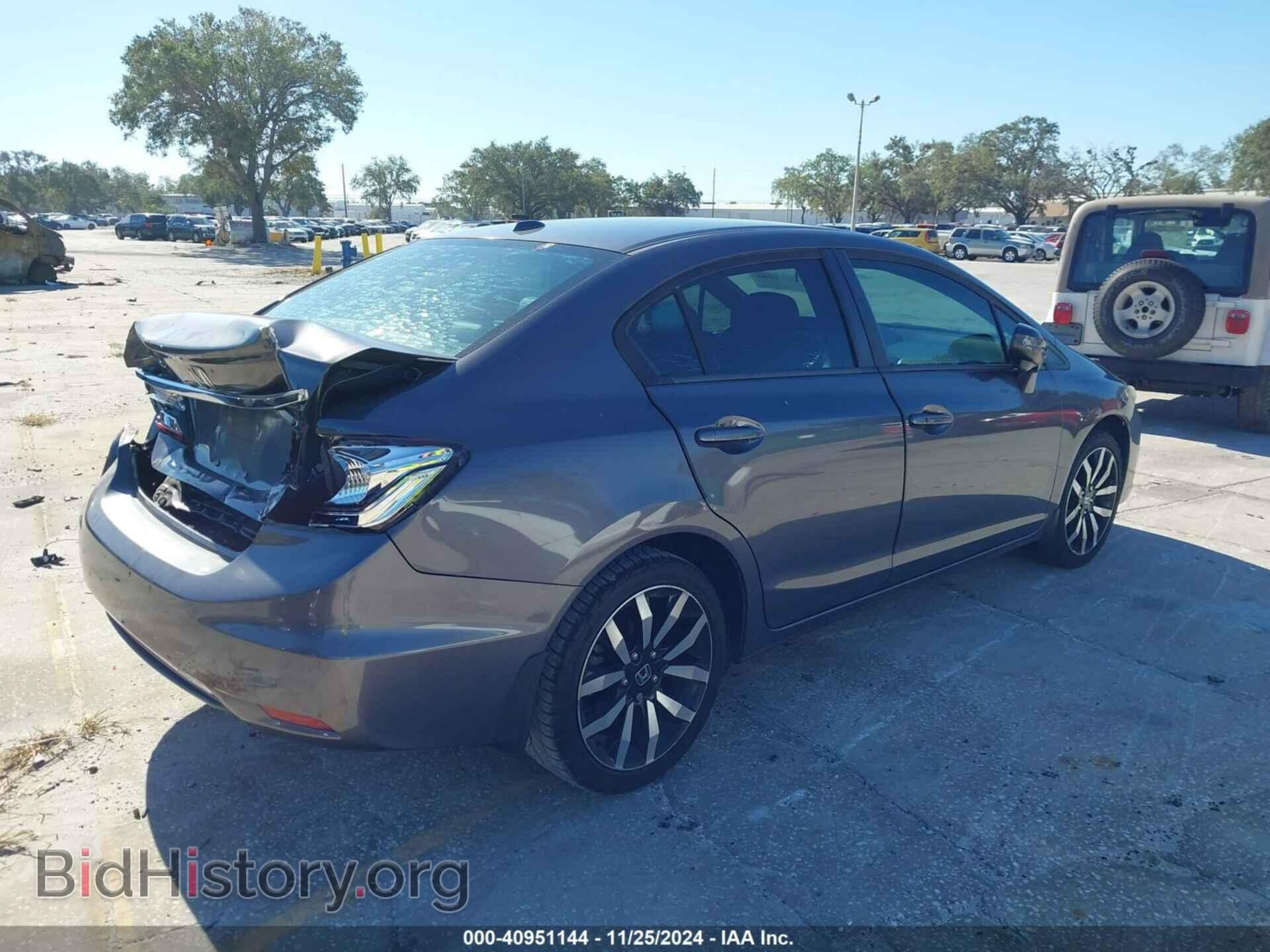 2015 HONDA CIVIC - VIN: 2HGFB2F99FH503554 - Фото 4