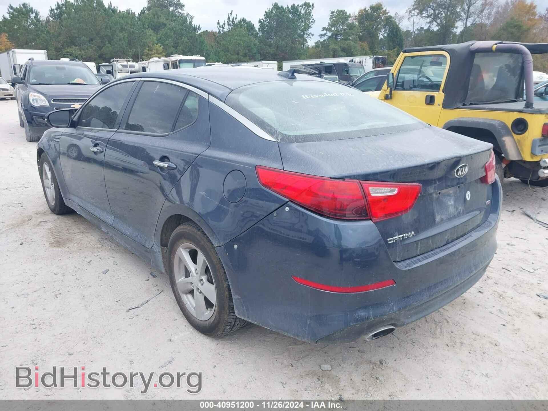 2015 KIA OPTIMA - VIN: 5XXGM4A79FG476258 - Фото 3