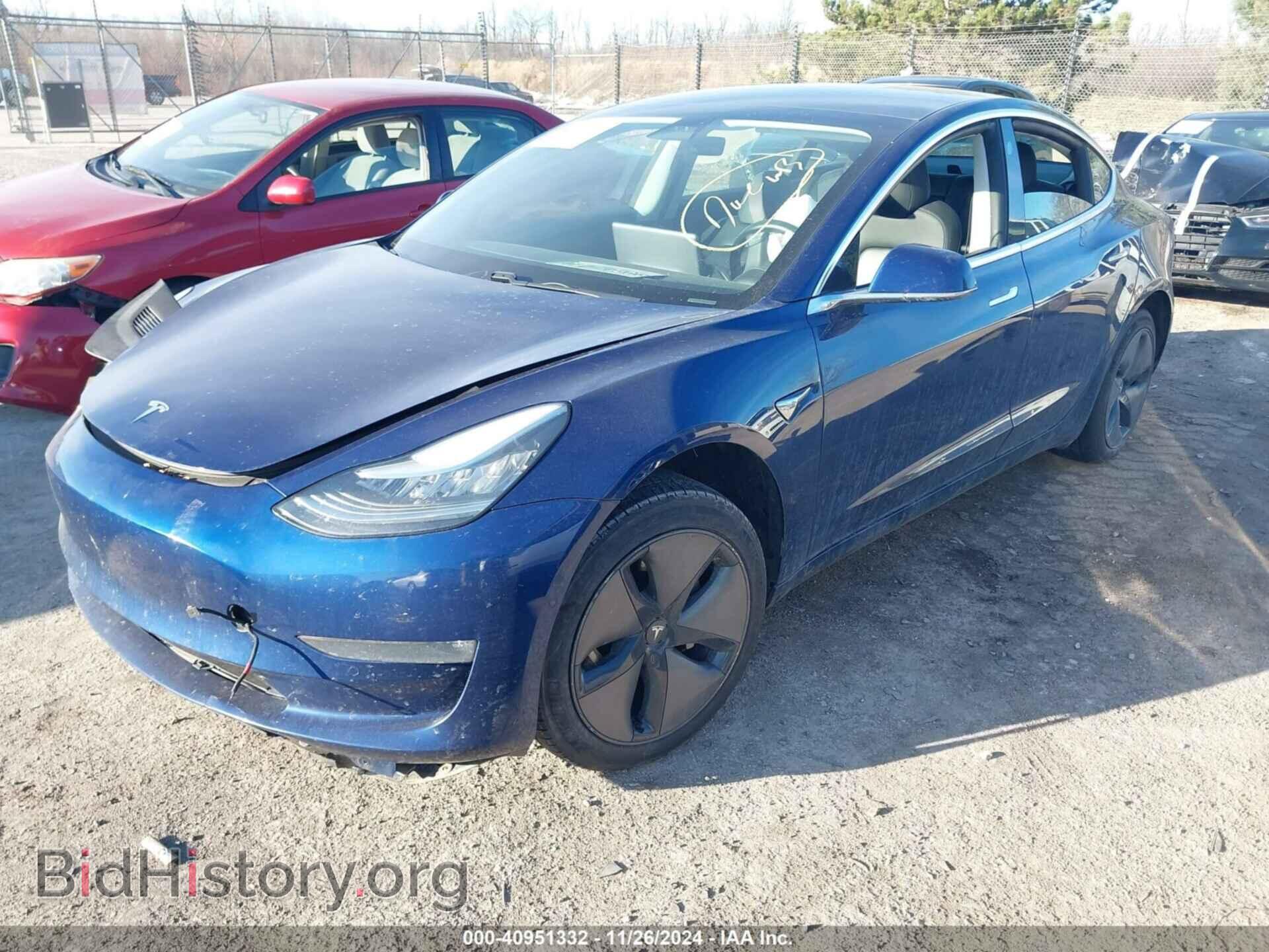 2019 TESLA MODEL 3 - VIN: 5YJ3E1EB7KF387729 - Фото 2