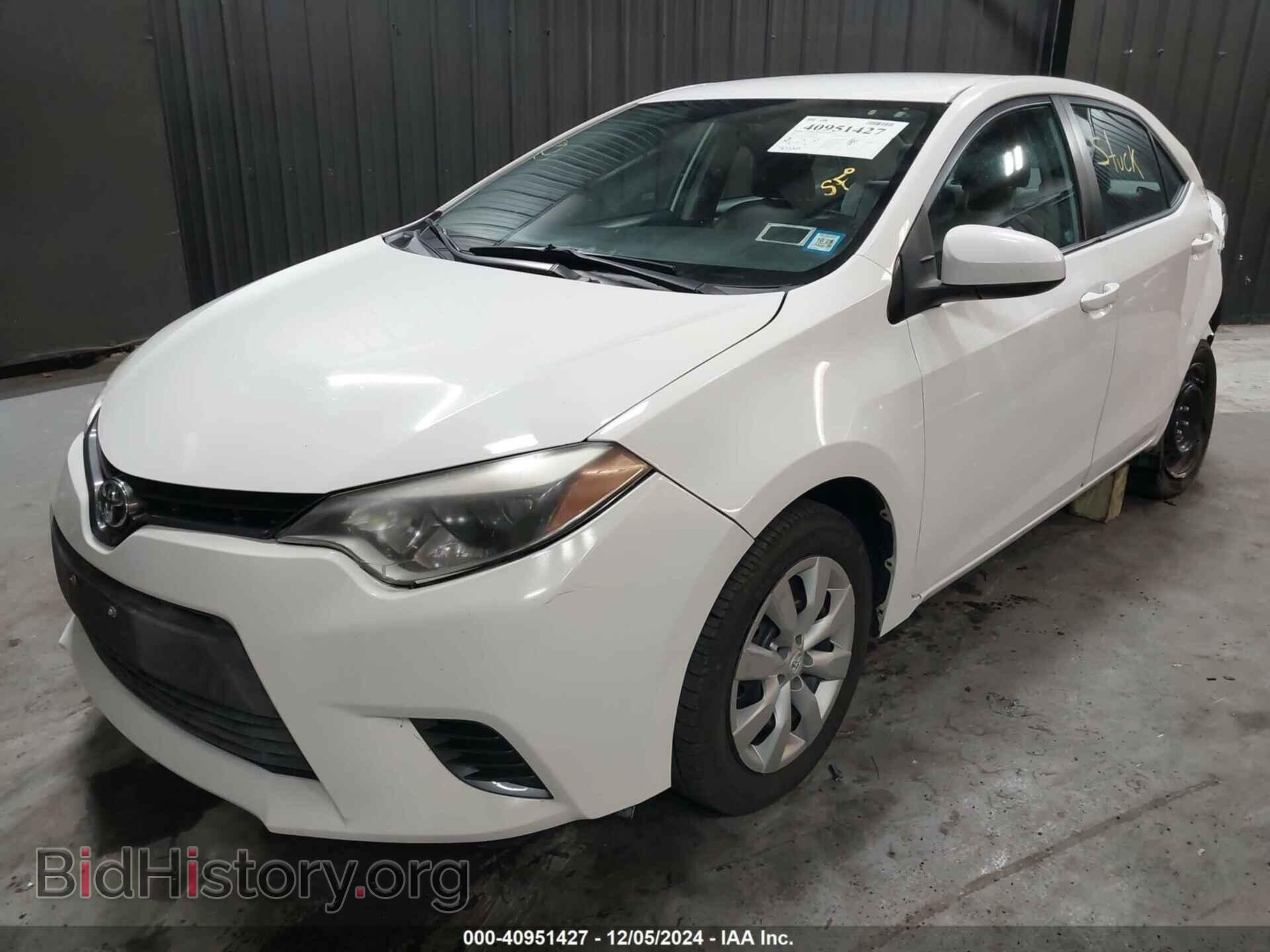 2015 TOYOTA COROLLA - VIN: 2T1BURHE5FC268591 - Фото 2