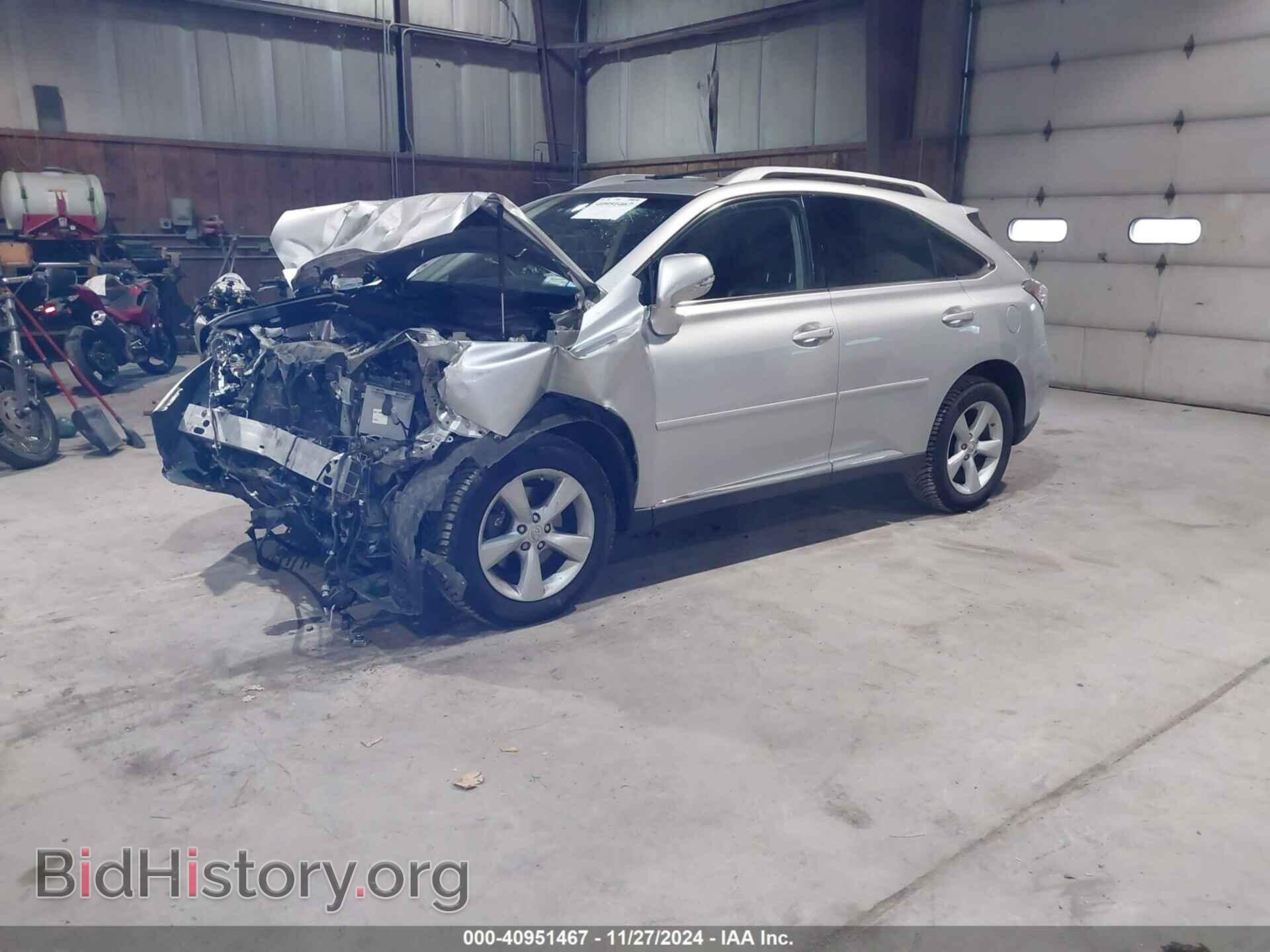 2013 LEXUS RX 350 - VIN: 2T2BK1BA7DC190532 - Фото 2